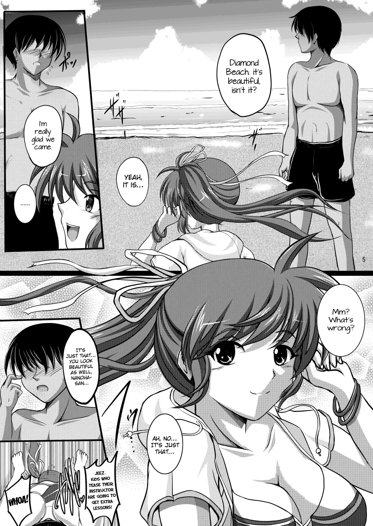 [Shouchuu MAC (Hozumi Kenji)] In Summer Vacation N&F (Mahou Shoujo Lyrical Nanoha) [English] [Digital] - Page 4