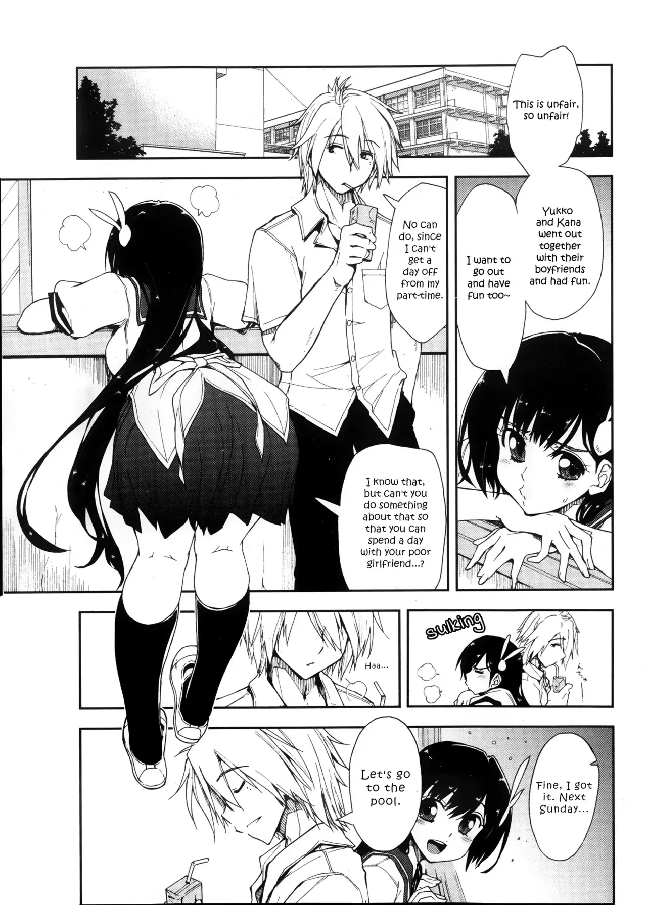[Kamino Ryu-ya] Zurui x Pool Asobi | Unfair x Poolside Fun (COMIC Penguin Club 2013-07) [English] [Life4Kaoru] - Page 3