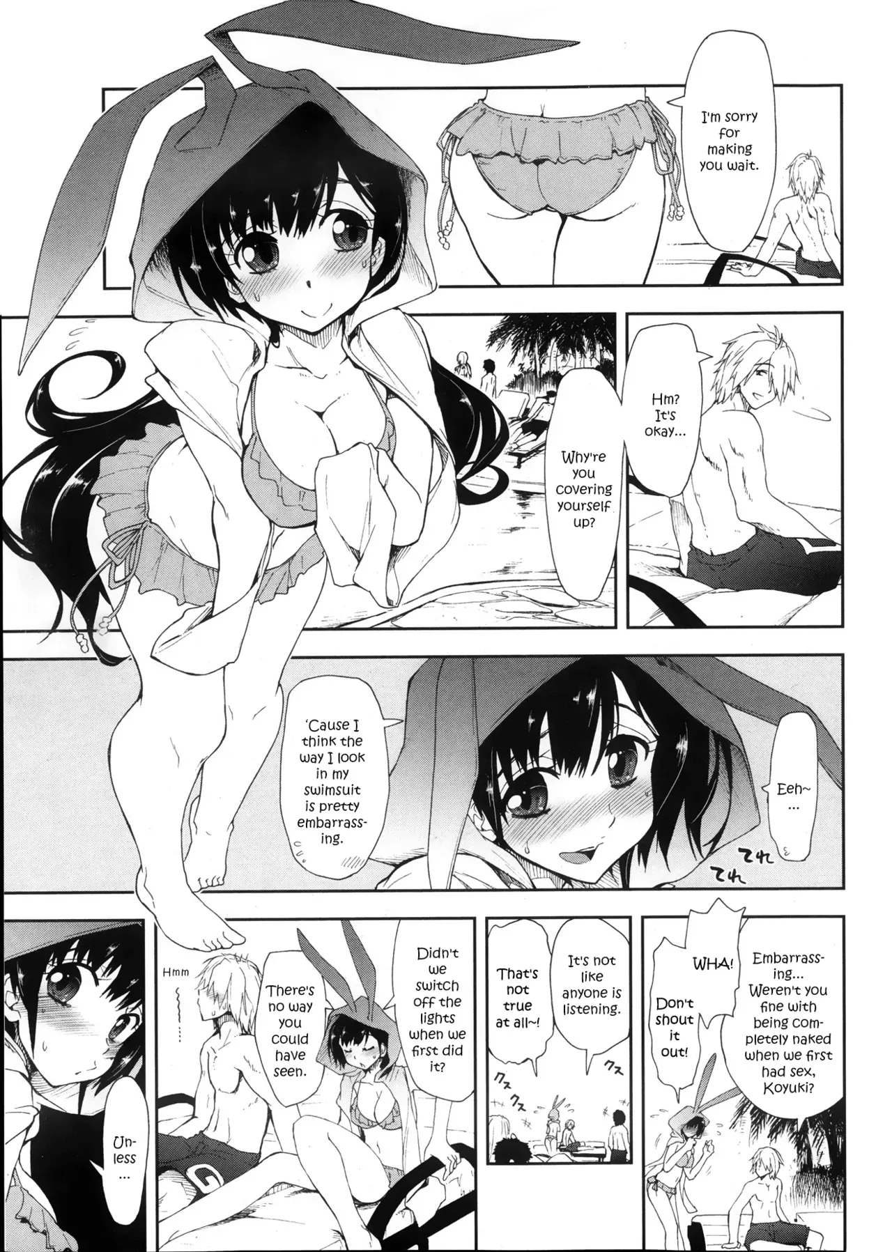 [Kamino Ryu-ya] Zurui x Pool Asobi | Unfair x Poolside Fun (COMIC Penguin Club 2013-07) [English] [Life4Kaoru] - Page 5
