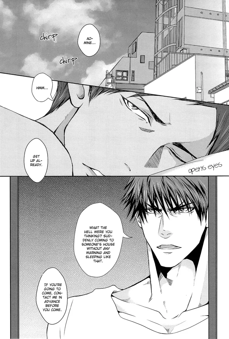 (AK ZONE) [GIO (Jun)] Not You Alone (Kuroko no Basuke) [English] [Baka Dumb Aho Scans] - Page 6