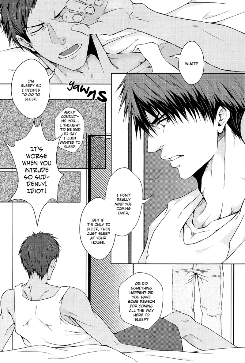 (AK ZONE) [GIO (Jun)] Not You Alone (Kuroko no Basuke) [English] [Baka Dumb Aho Scans] - Page 7