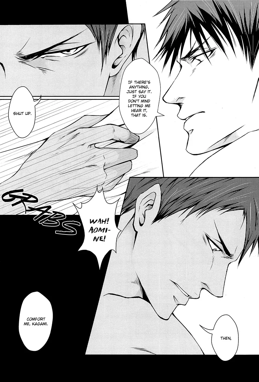 (AK ZONE) [GIO (Jun)] Not You Alone (Kuroko no Basuke) [English] [Baka Dumb Aho Scans] - Page 9