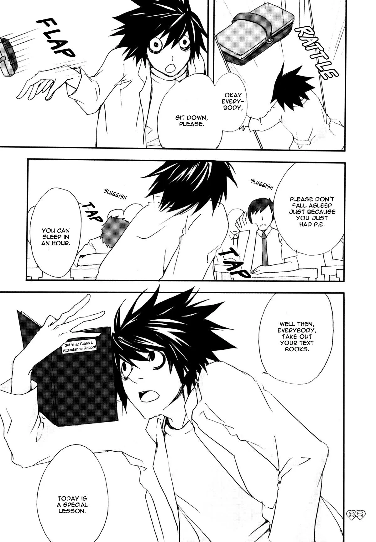 3-nen L-gumi ~ Hentai Sensei (Death Note) {Utopia} - Page 5