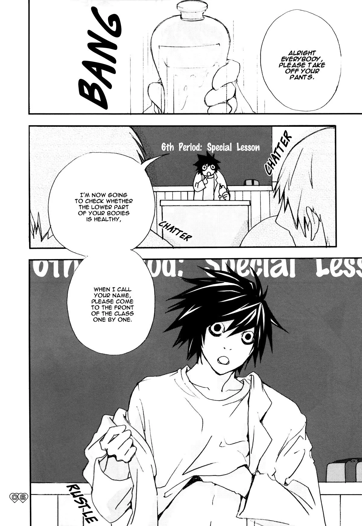 3-nen L-gumi ~ Hentai Sensei (Death Note) {Utopia} - Page 6