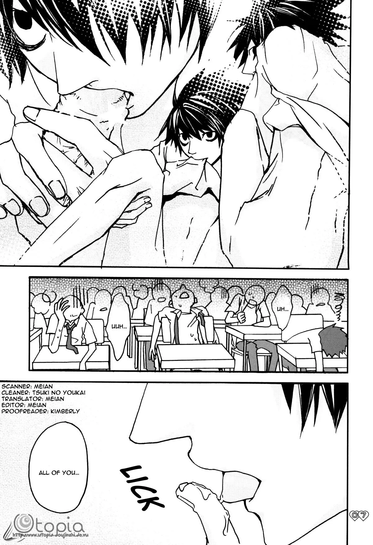 3-nen L-gumi ~ Hentai Sensei (Death Note) {Utopia} - Page 7