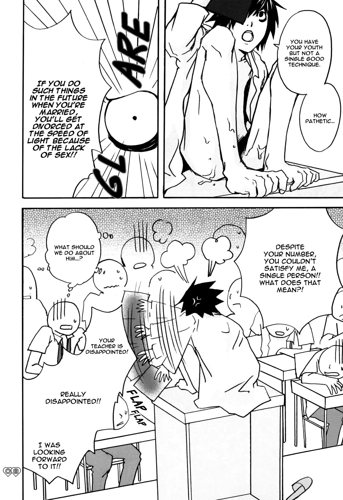 3-nen L-gumi ~ Hentai Sensei (Death Note) {Utopia} - Page 8
