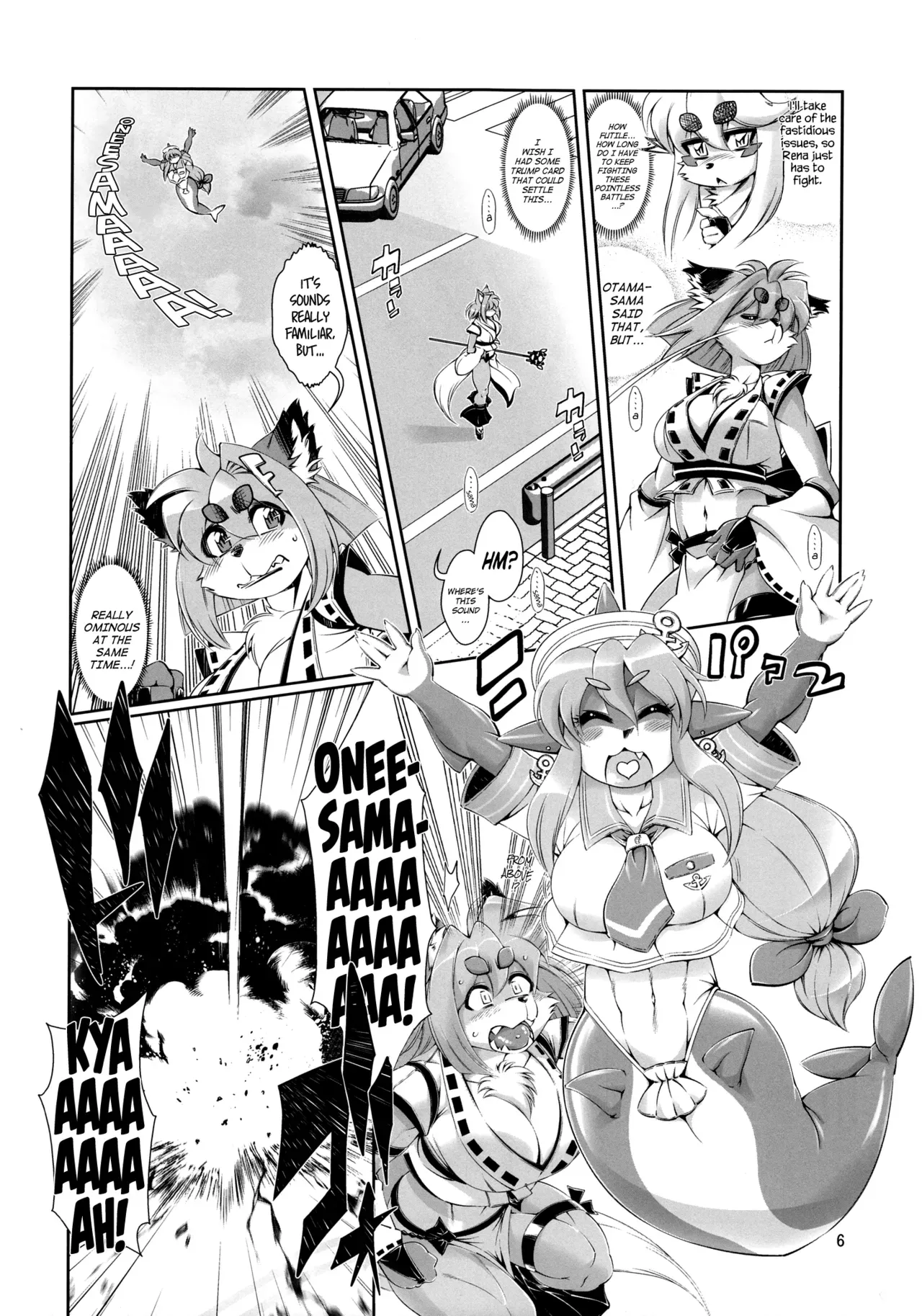 (C85) [Sweet Taste (Amakuchi)] Mahou no Juujin Foxy Rena 5 [English] [YQII] - Page 7
