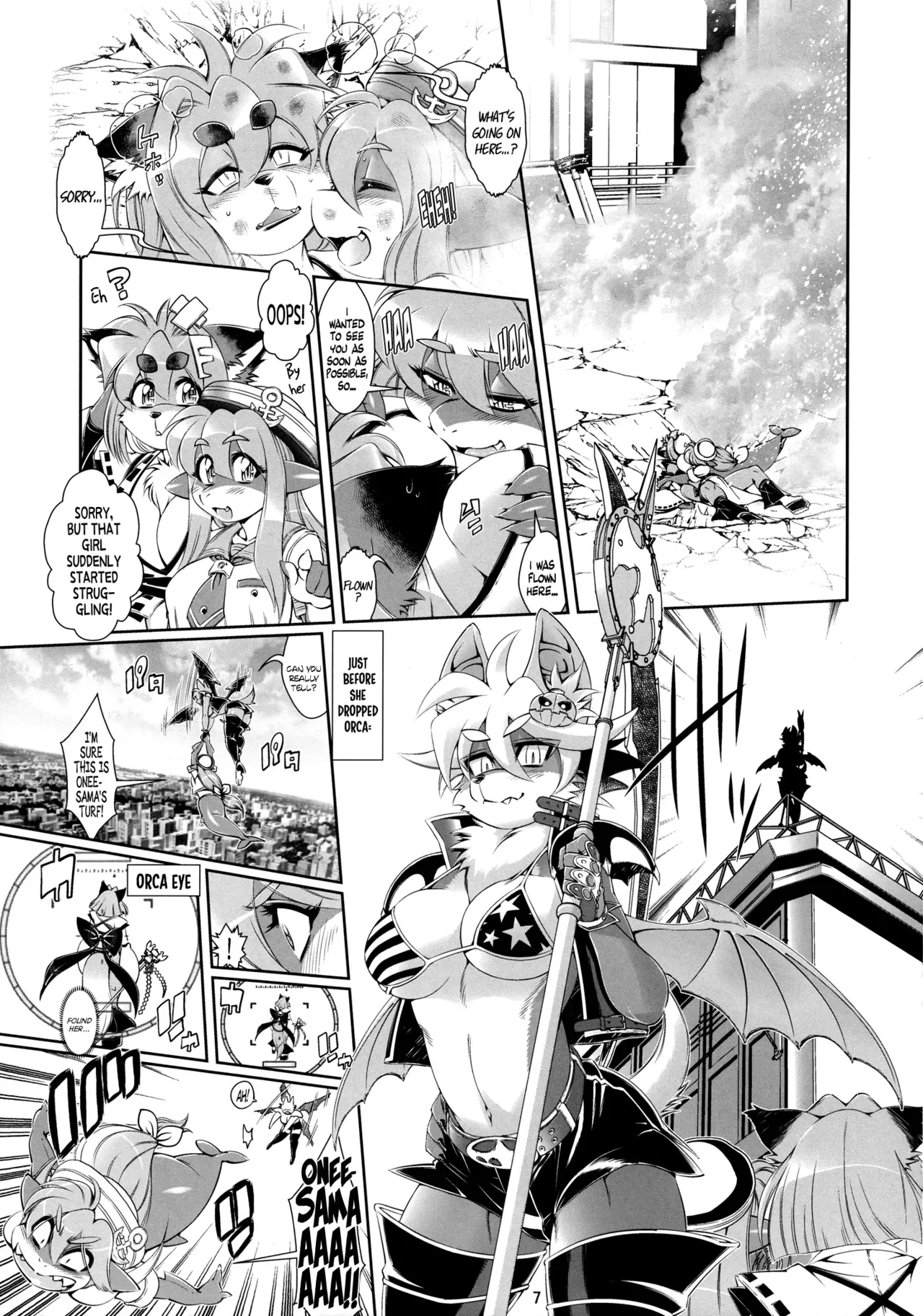 (C85) [Sweet Taste (Amakuchi)] Mahou no Juujin Foxy Rena 5 [English] [YQII] - Page 8