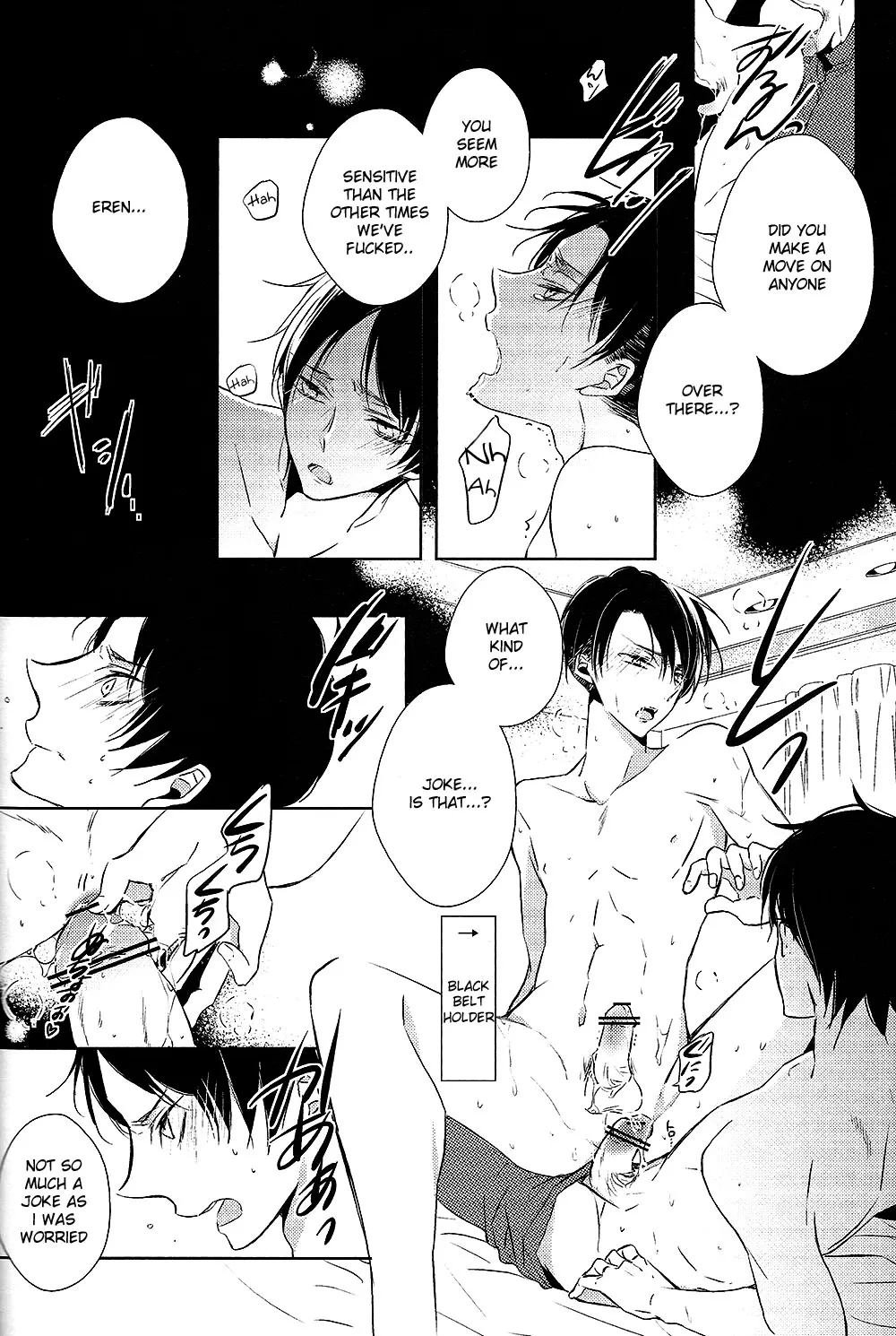(SPARK8) [Fuukatei (Yazaki Ryoo)] Binbou Levi to Bonbon Eren (Shingeki no Kyojin) [English] [Moy Moe Scans] - Page 5