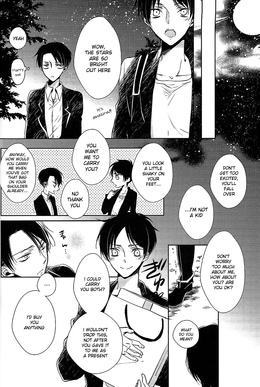 (SPARK8) [Fuukatei (Yazaki Ryoo)] Binbou Levi to Bonbon Eren (Shingeki no Kyojin) [English] [Moy Moe Scans] - Page 7