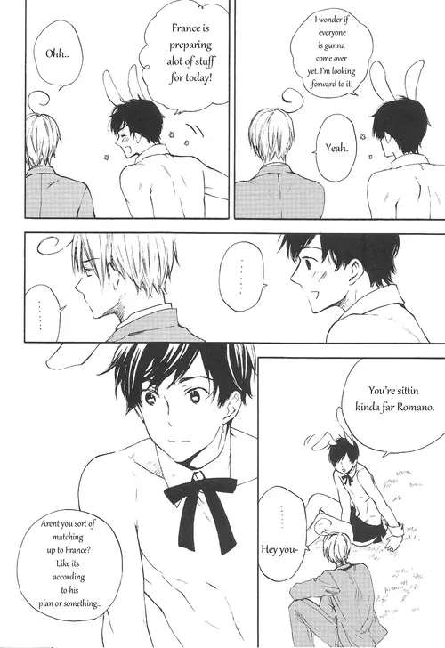 (SPARK6) [Rossie (Haruori)] Suhada no Mama Apron | Simply Bare with an Apron (Hetalia: Axis Powers) [English] - Page 2