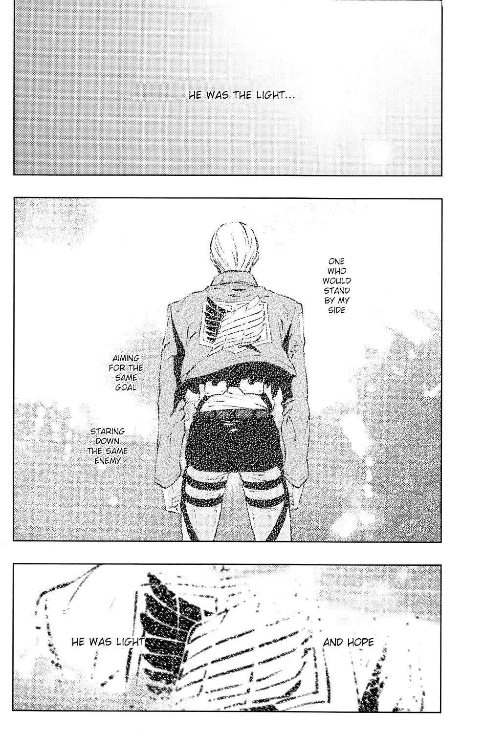 (C85) [#16, skull9, YABUKARA (Higa Yakkyoku, Okamoto K SoKiyoshi, Mizuta)] GETTING CLOSER Vol.02 (Shingeki no Kyojin) [English] [May Moe Scans] - Page 9