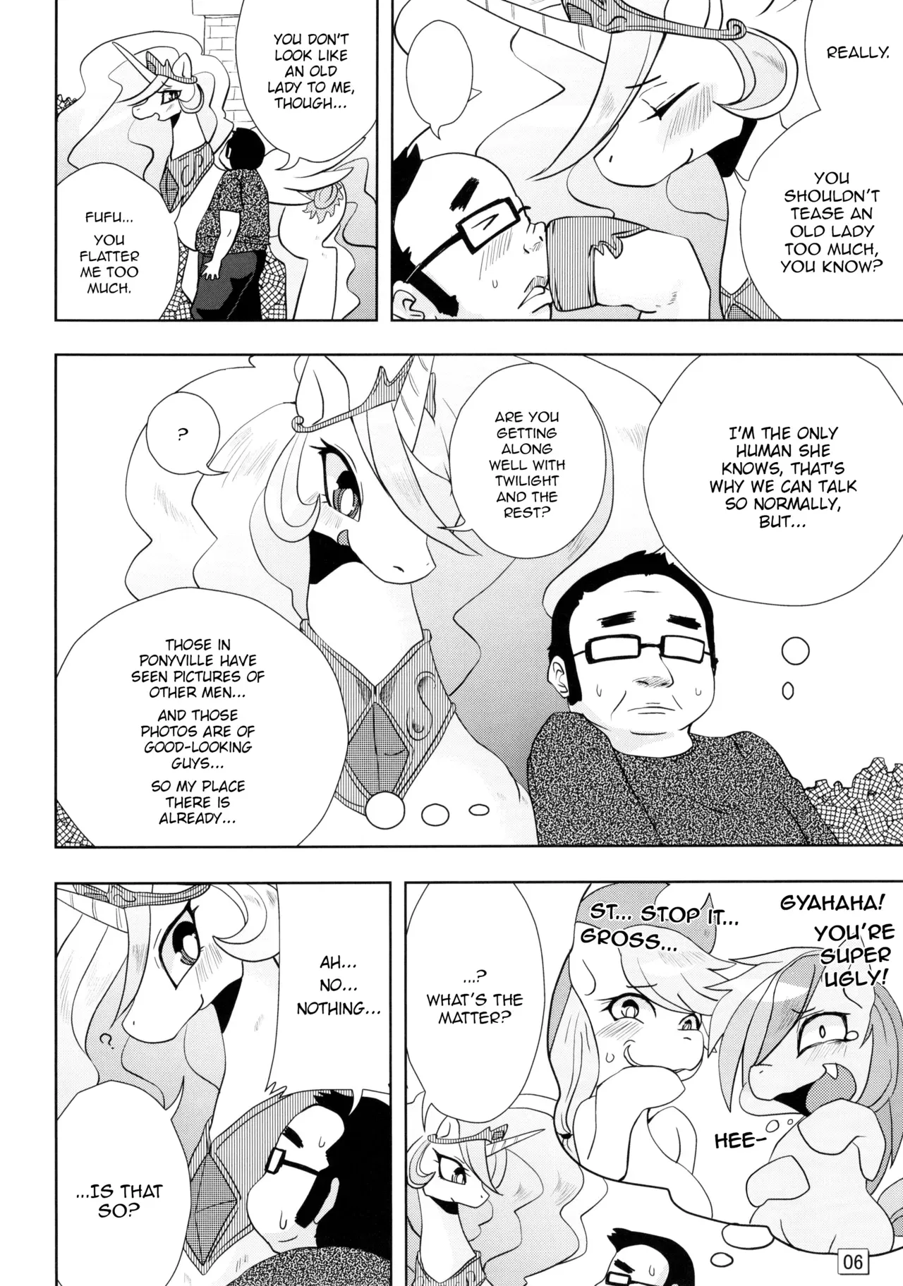 (Kansai! Kemoket 2) [Ortensia (Shinobe)] Royal mesu uma ga konna kotoni (My Little Pony Friendship is Magic) [English] =LWB= - Page 6