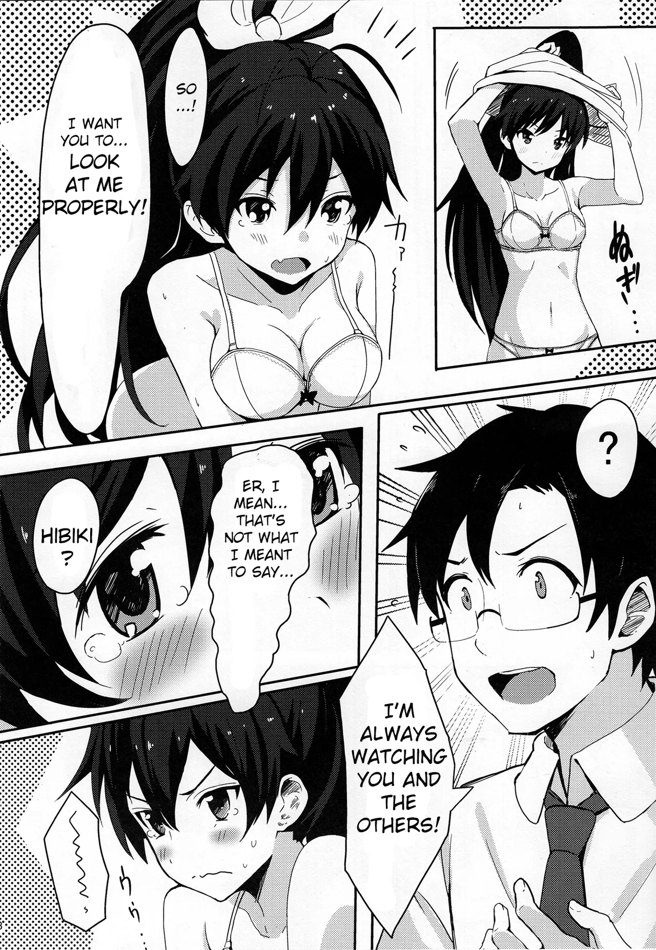 (C84) [ELECTRICAL (Mirai Denki)] PELE BLUE GREEN (THE iDOLM@STER) [English] {KFC Translations} - Page 9