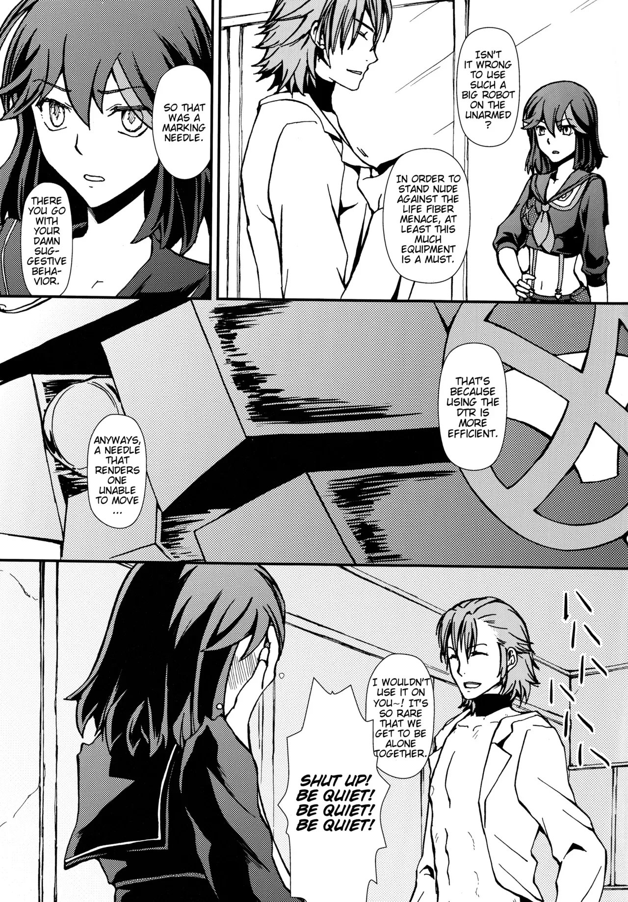(HaruCC19) [Daylight (Ren Mizuha)] Seraphic Girl (Kill la Kill) [English] [EHCove] - Page 5