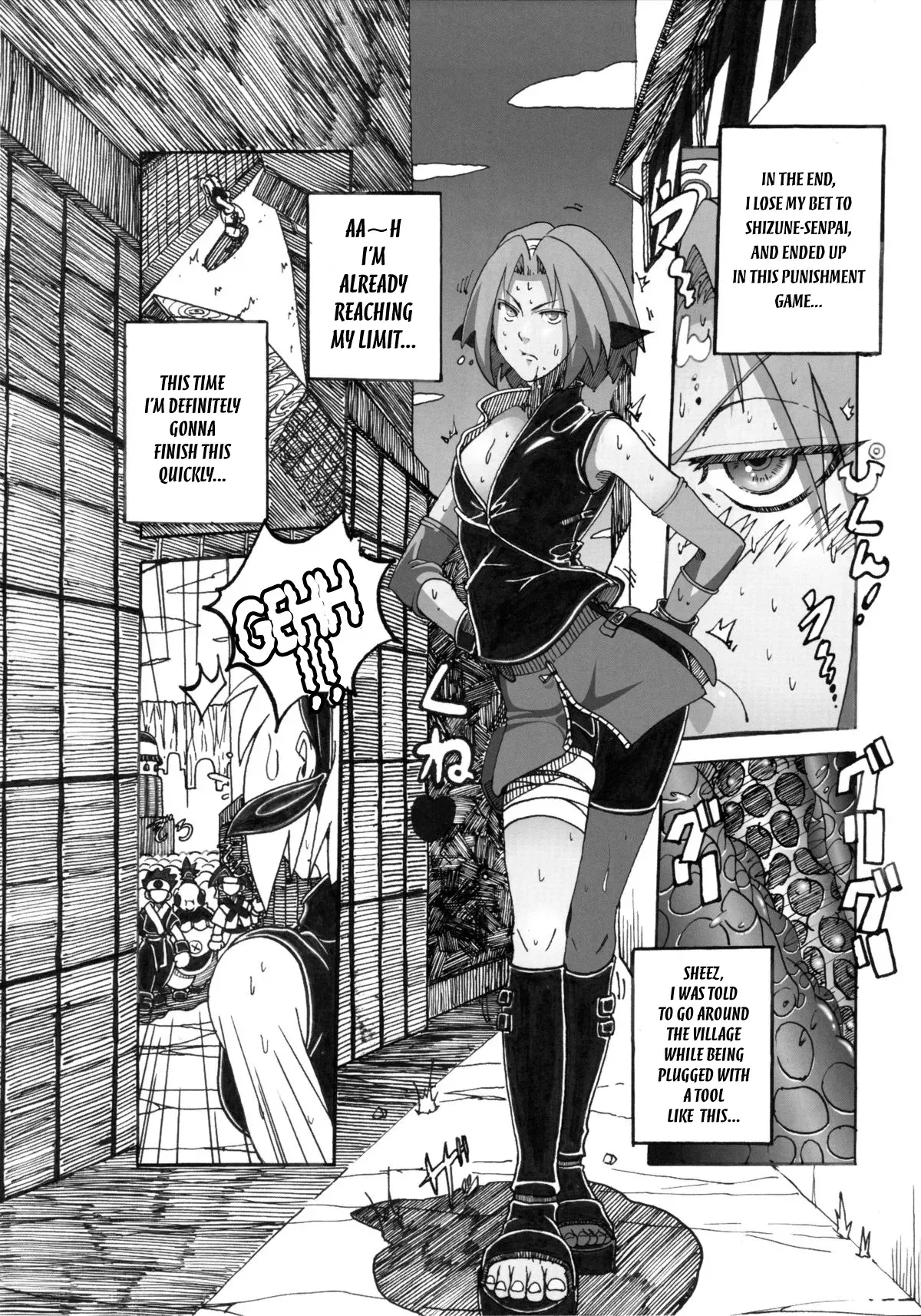 (C83) [Don! Don! Don! (Kazuya)] Sakura Ranbu Den! 2 (Naruto) [English] [Laruffii] - Page 3