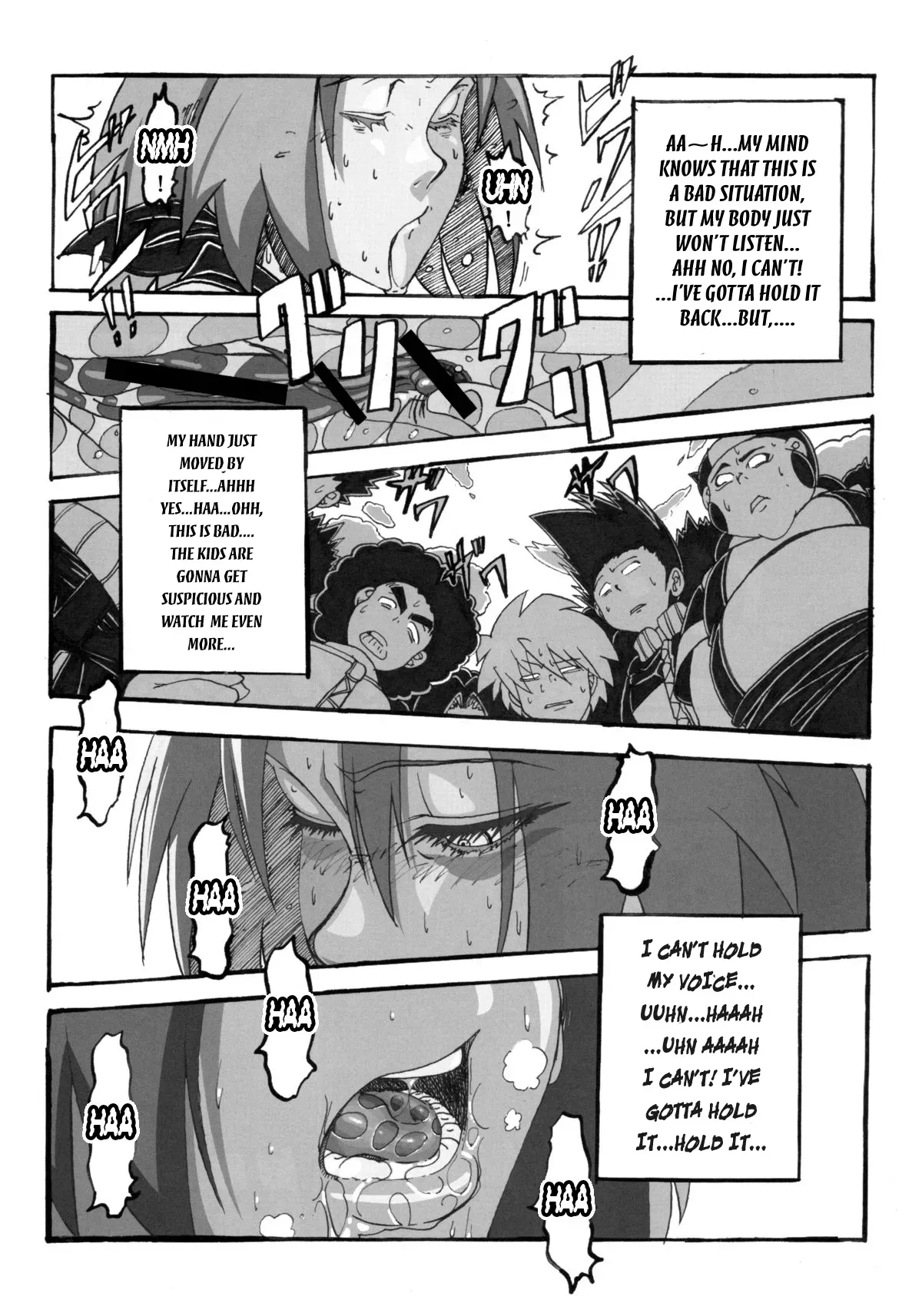 (C83) [Don! Don! Don! (Kazuya)] Sakura Ranbu Den! 2 (Naruto) [English] [Laruffii] - Page 7