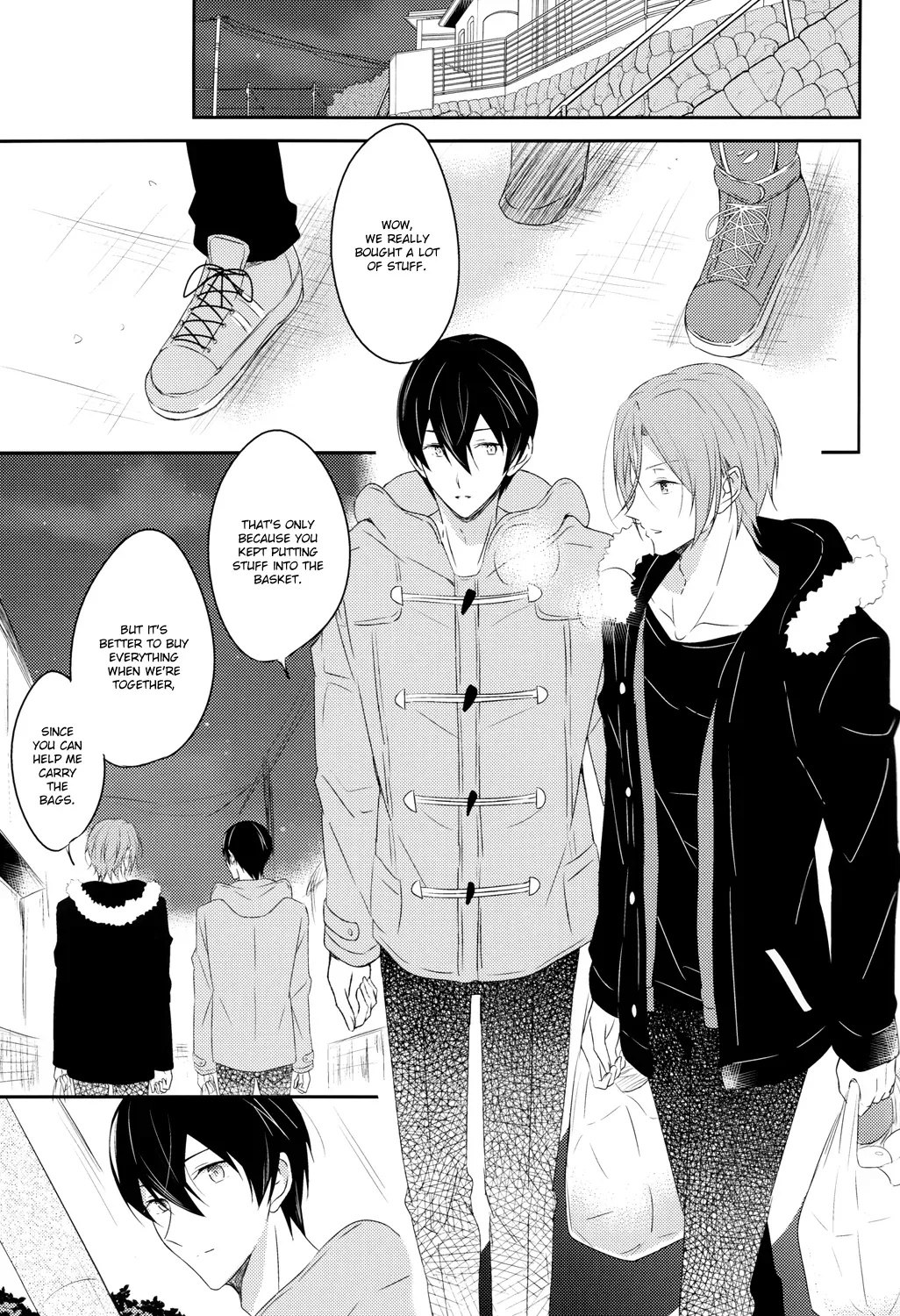 (CCOsaka97) [Gummy! (Iincho)] Ichibyou Demo Nagaku (Free!) [English] [Baka Dumb Aho Scans] - Page 3