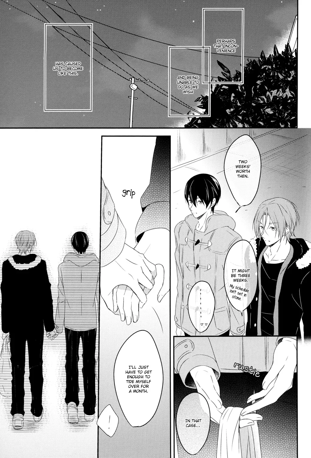 (CCOsaka97) [Gummy! (Iincho)] Ichibyou Demo Nagaku (Free!) [English] [Baka Dumb Aho Scans] - Page 5