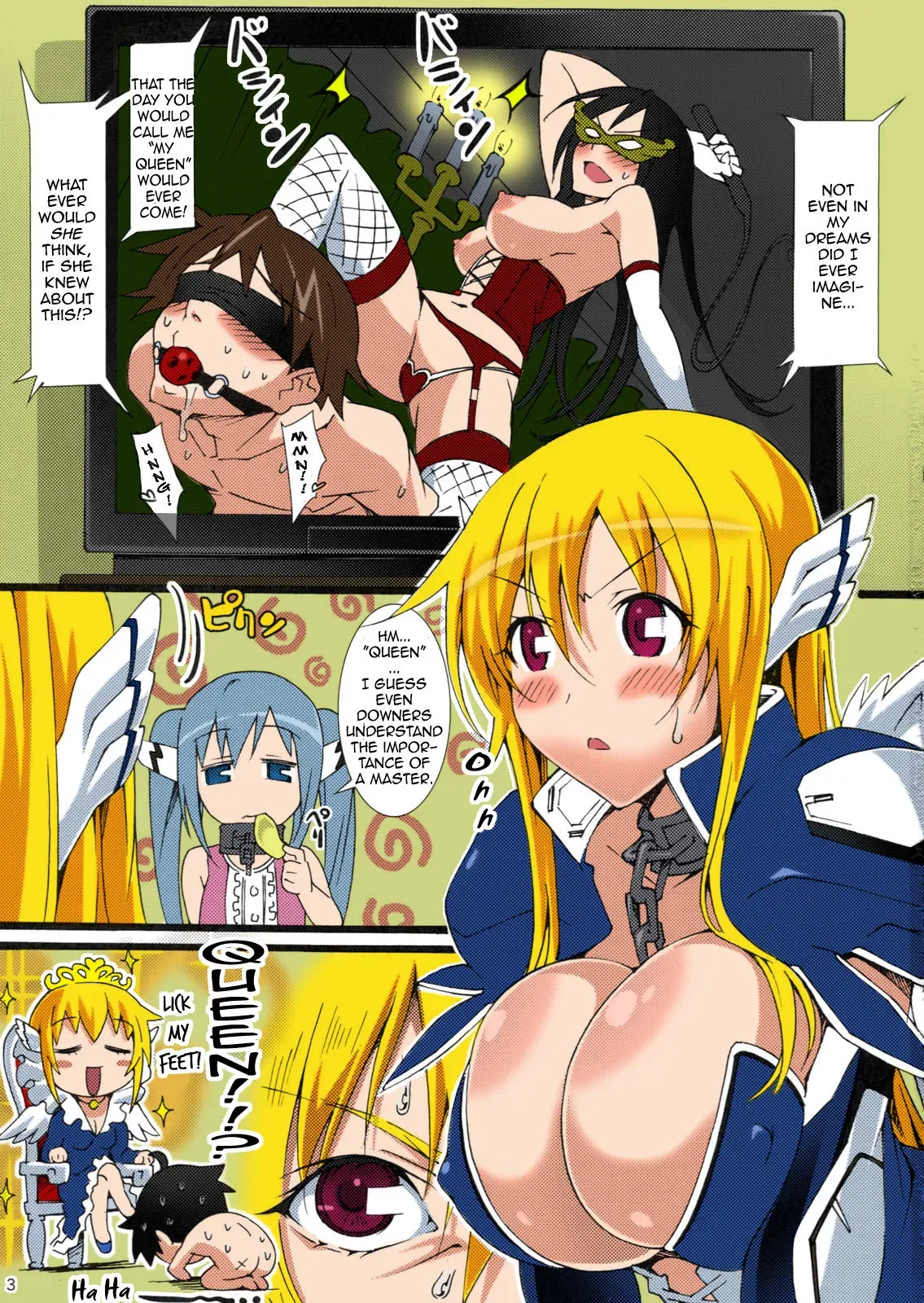 [pinvise (Suzutsuki Kurara)] Tennen Tenshi no Chome Chome Lesson (Sora no Otoshimono) [English] [Decensored] [Colorized] - Page 2