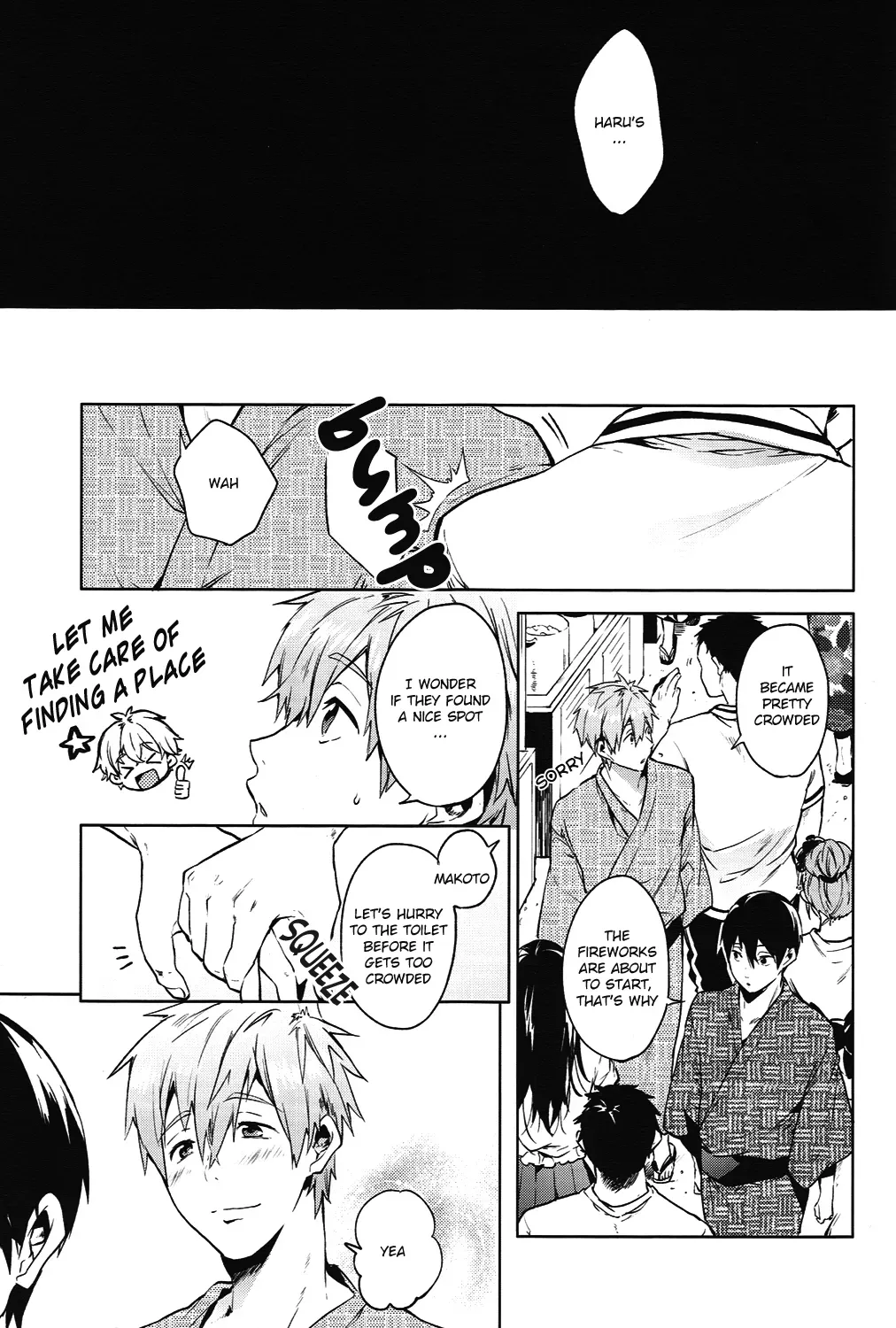 (Renai Shachuation) [American ☆ Rock (Kotarou)] Haru no Pantsu (Free!) [English] [ebil_trio] - Page 4