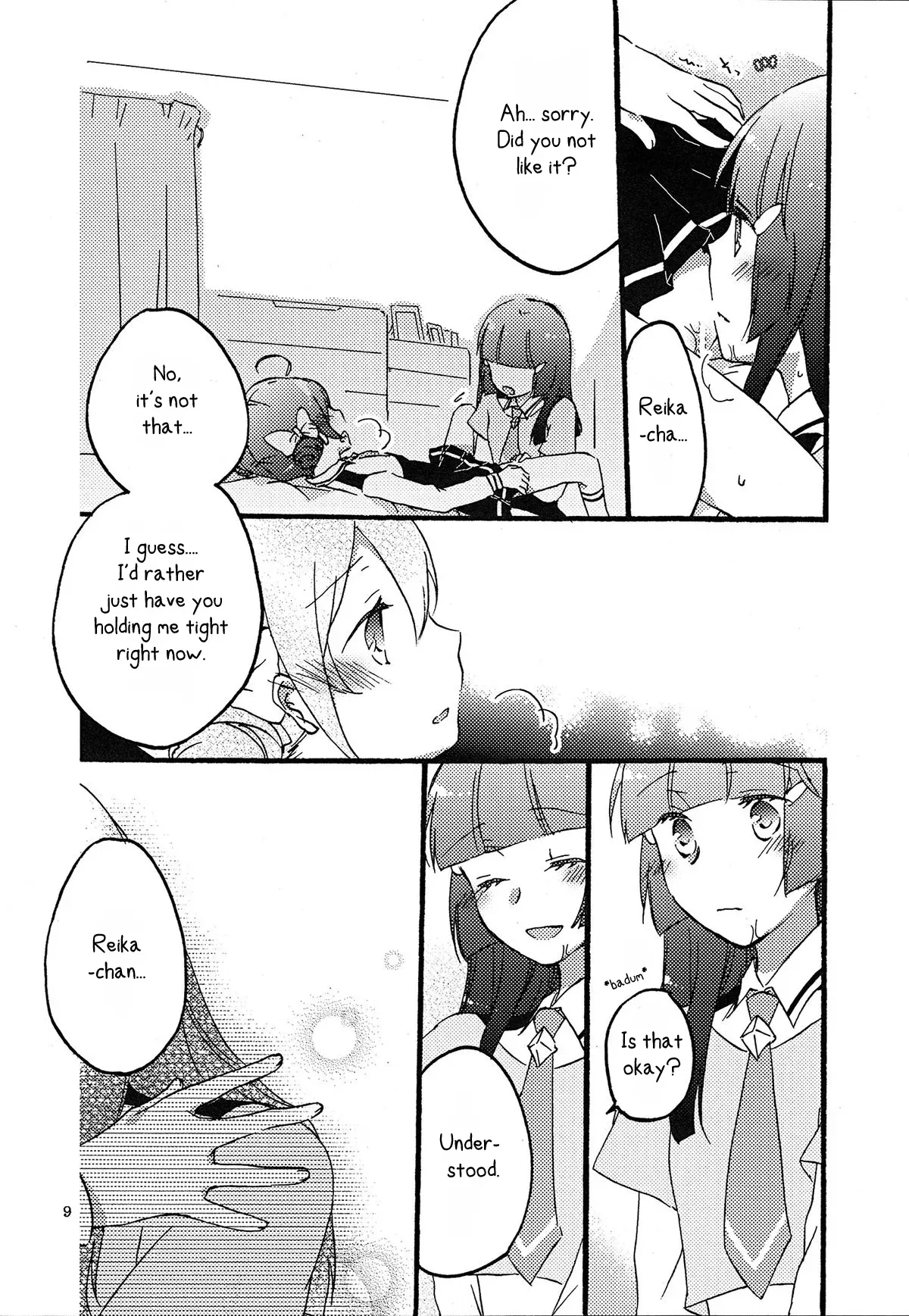 (Rainbow Flavor 7) [Niratama (Sekihara, Hiroto)] Maple Sugar (Smile Precure!) [English] - Page 9