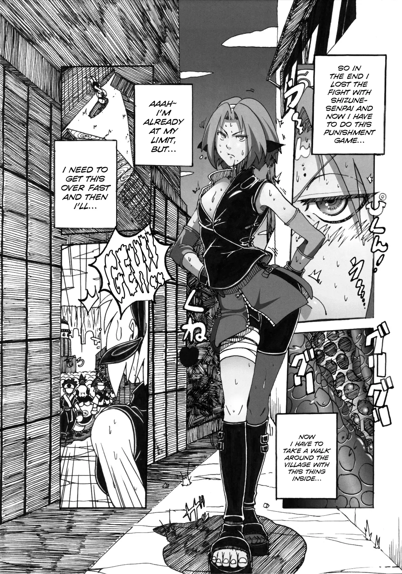 (C83) [Don! Don! Don! (Kazuya)] Sakura Ranbu Den! 2 (Naruto) [English] [xyzdragon] - Page 2