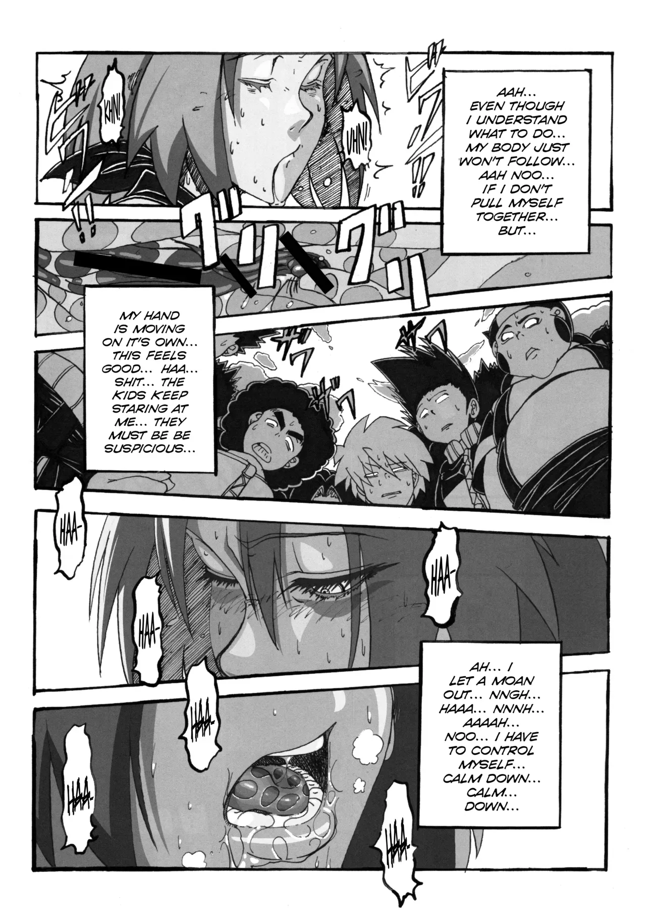 (C83) [Don! Don! Don! (Kazuya)] Sakura Ranbu Den! 2 (Naruto) [English] [xyzdragon] - Page 6