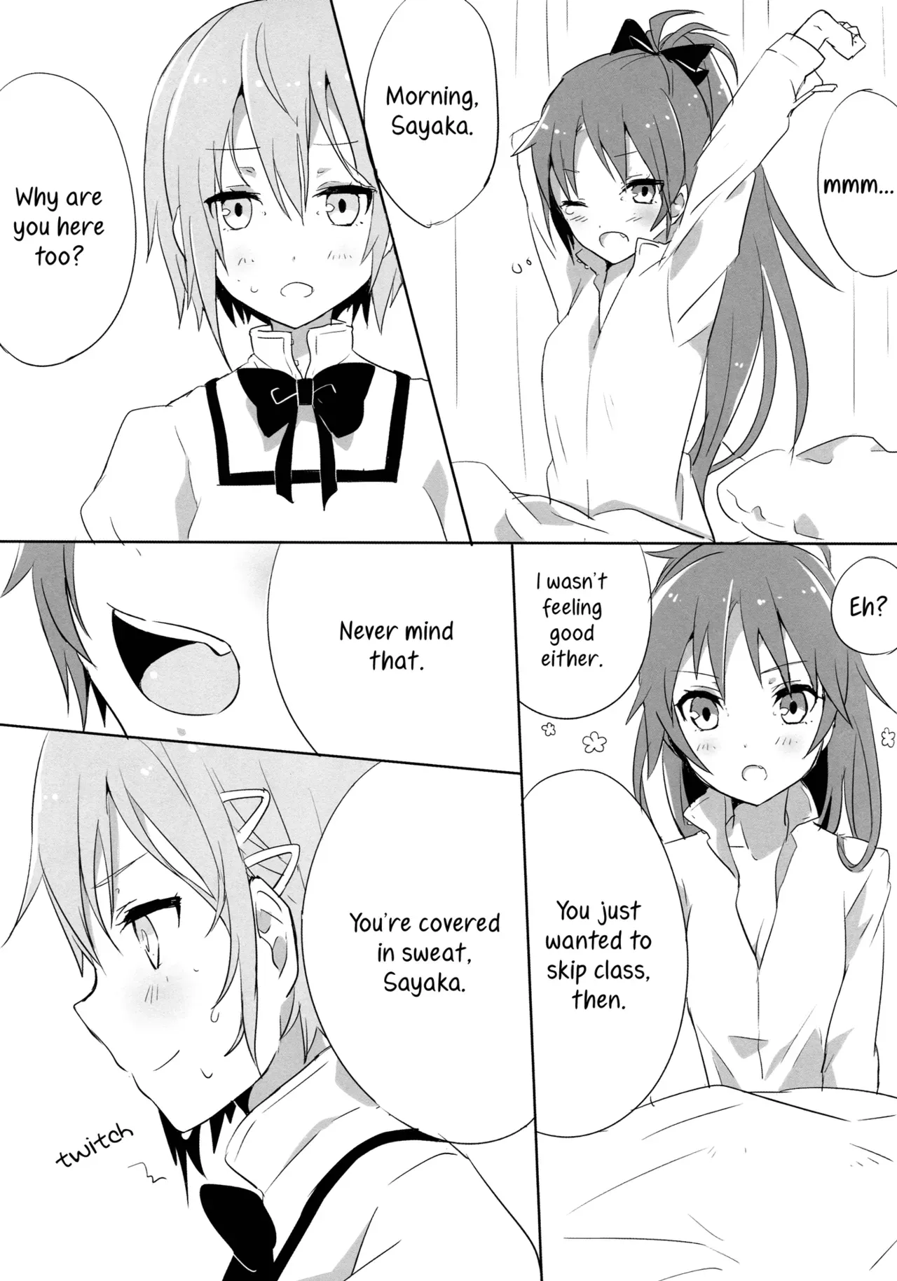 (Mou Nani mo Kowaku Nai 14) [532.Yutsumoe (532, Yutsumoe)] How is condition? (Puella Magi Madoka Magica) [English] [Yuri-ism] - Page 6