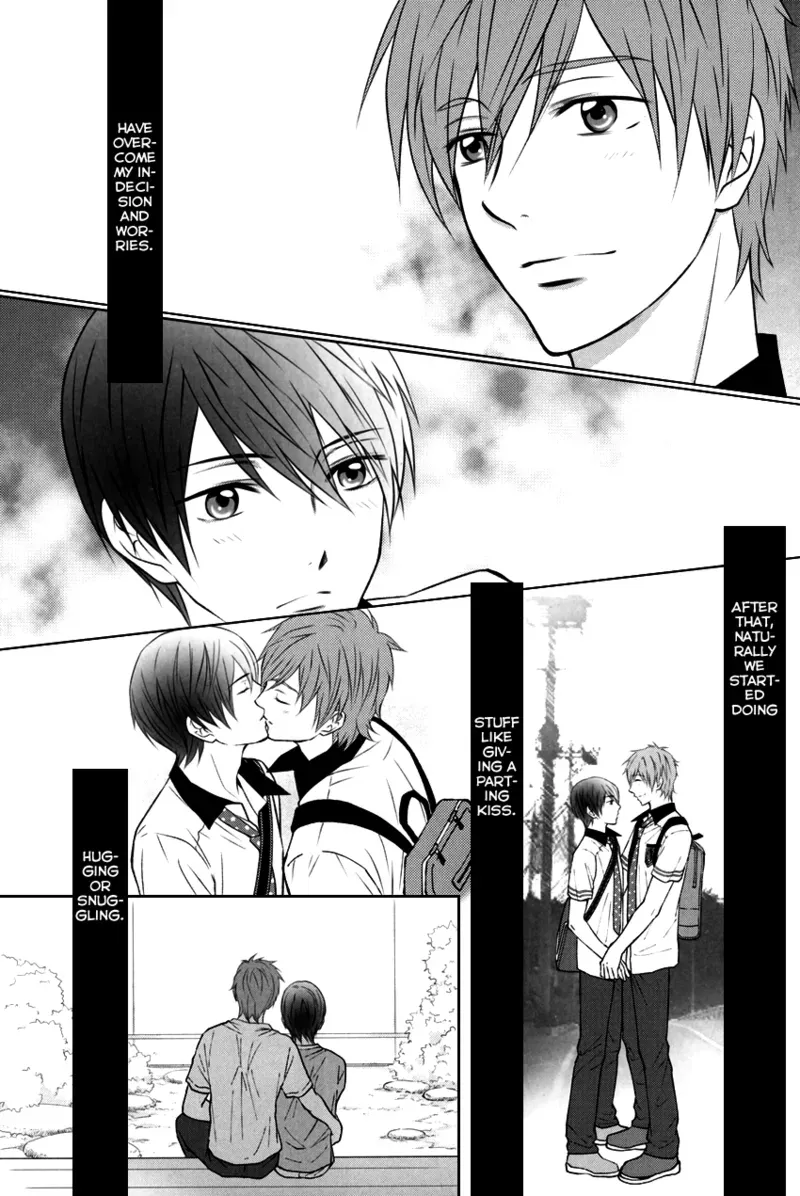 (SPARK8) [NATTSU (Kume Natsuo)] Mizu no Shounen Sora no Shounen. 2 | Boy of the Water Boy of the Sky 2 (Free!) [English] [Always Here Scans] - Page 10