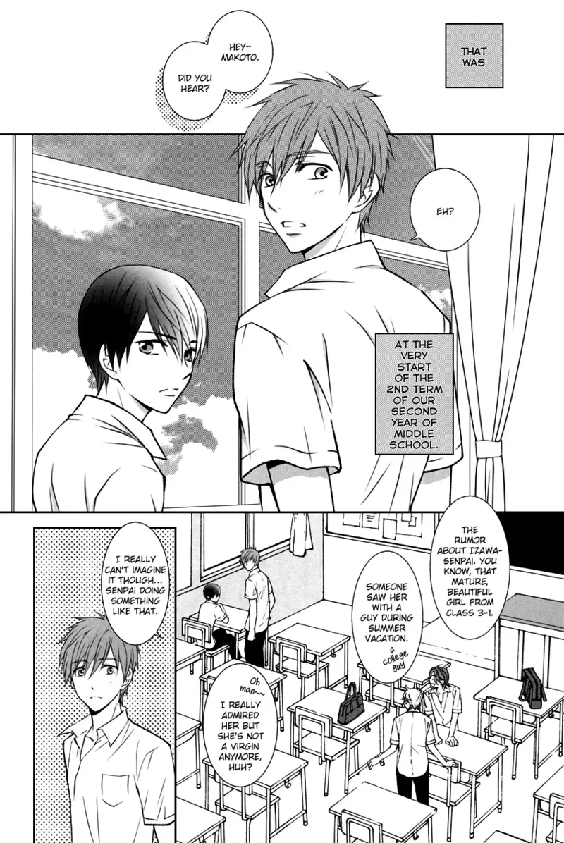 (SPARK8) [NATTSU (Kume Natsuo)] Mizu no Shounen Sora no Shounen. 2 | Boy of the Water Boy of the Sky 2 (Free!) [English] [Always Here Scans] - Page 3