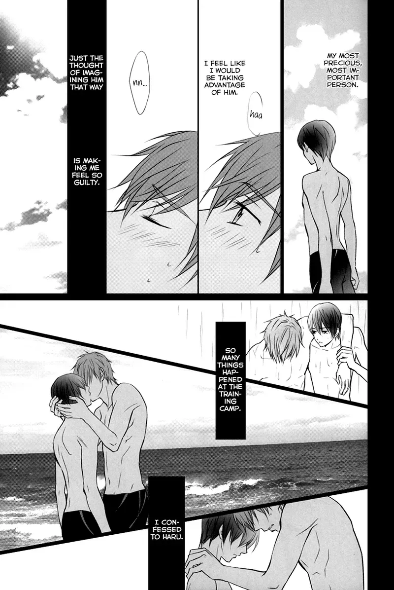 (SPARK8) [NATTSU (Kume Natsuo)] Mizu no Shounen Sora no Shounen. 2 | Boy of the Water Boy of the Sky 2 (Free!) [English] [Always Here Scans] - Page 6