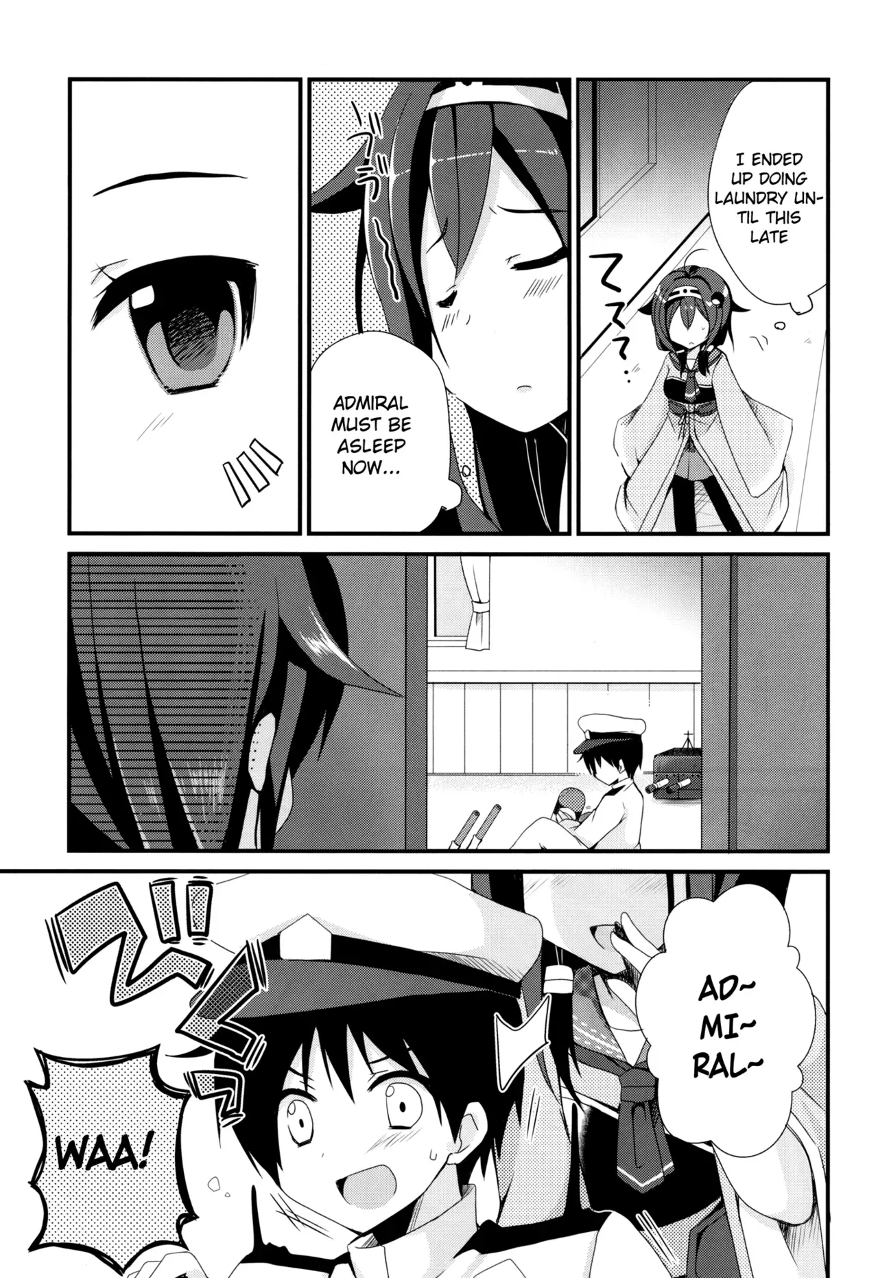(C86) [moriQ (Mori Airi)] Teitoku? Te・i・to・ku ❤ (Kantai Collection -KanColle-) [English] [L-san] - Page 6
