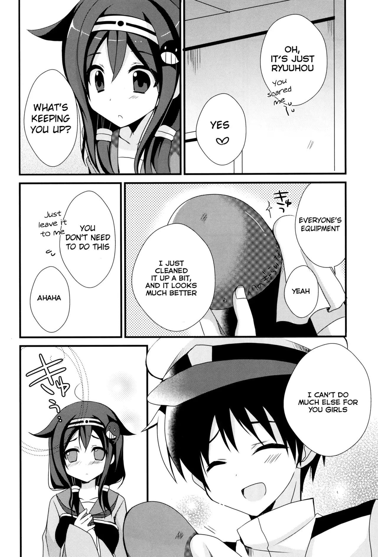 (C86) [moriQ (Mori Airi)] Teitoku? Te・i・to・ku ❤ (Kantai Collection -KanColle-) [English] [L-san] - Page 7