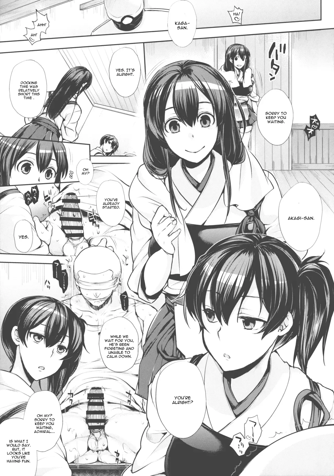 (COMIC1☆8) [NIGHT FUCKERS (Mitsugi)] Chinjufu no Naka Yasumi (Kantai Collection -KanColle-) [English] [CGrascal] - Page 4