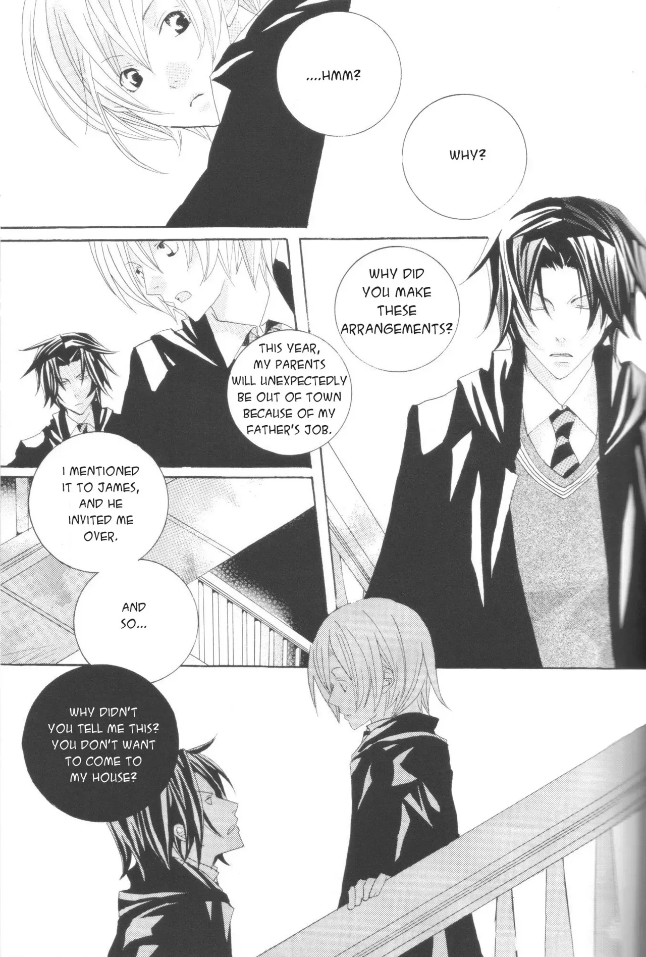[Antique Rose, Tokyo Gabriel (Shinozaki Maru, Haruna Yayoi)] Natsu no Renai Hensachi | Deviation Value of Love in the Summer (Harry Potter) [English] {persepolis130} - Page 5