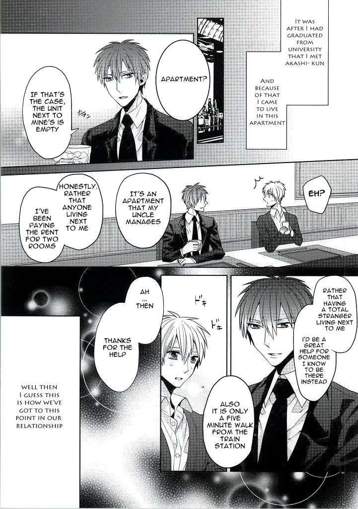 (C86) [Ciao! (Kanan)] Kimi wo Miteru (Kuroko no Basuke) [English] [Mokkachi] - Page 5