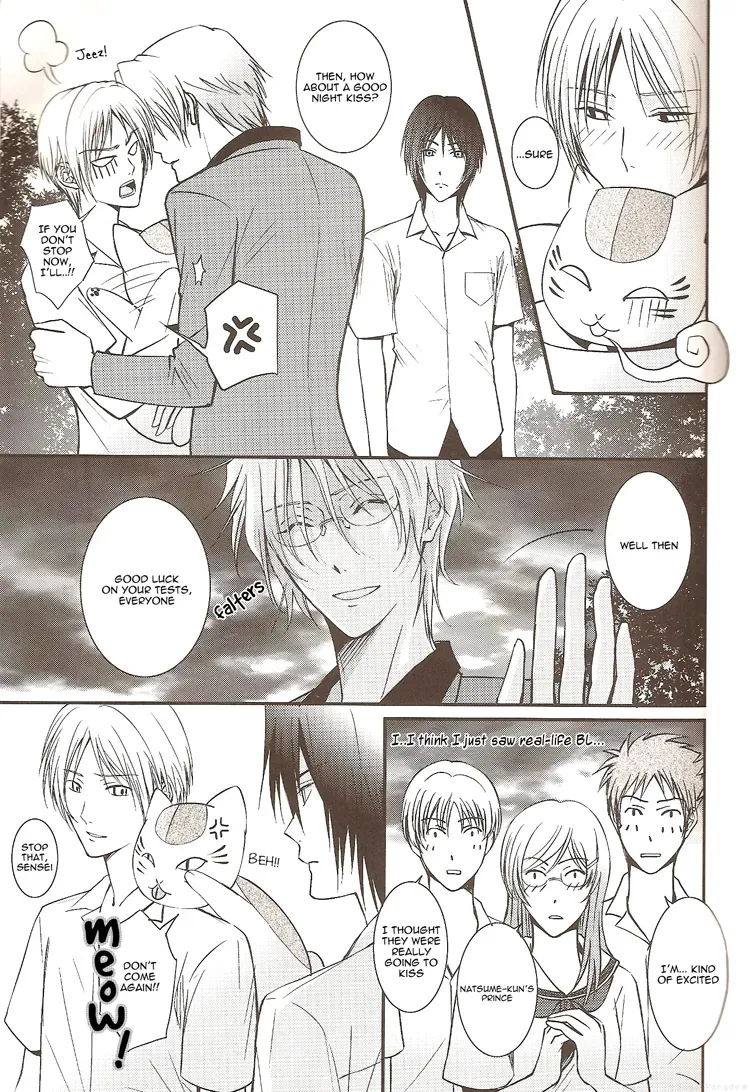 (C76) [MTD (Rei)] Sukoshi Dake Wagamama Ii Desu ka? | Can I be just a little bit more selfish? (Natsume's Book of Friends) [English] [Sugar Parade] - Page 10