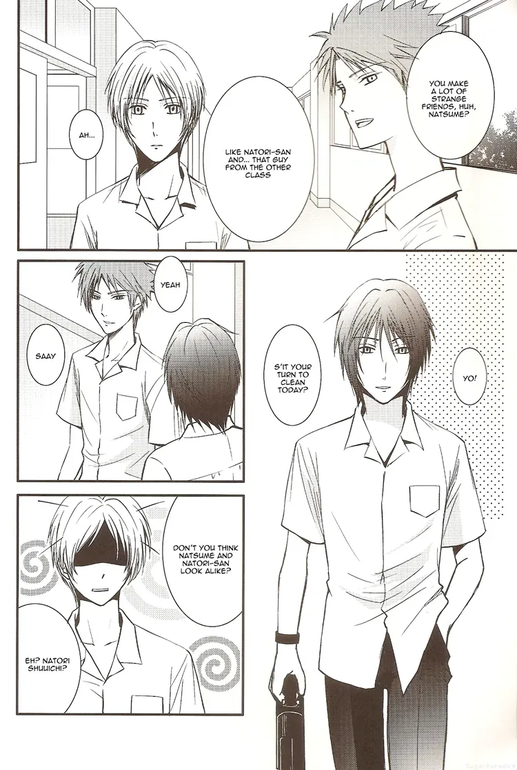 (C76) [MTD (Rei)] Sukoshi Dake Wagamama Ii Desu ka? | Can I be just a little bit more selfish? (Natsume's Book of Friends) [English] [Sugar Parade] - Page 3