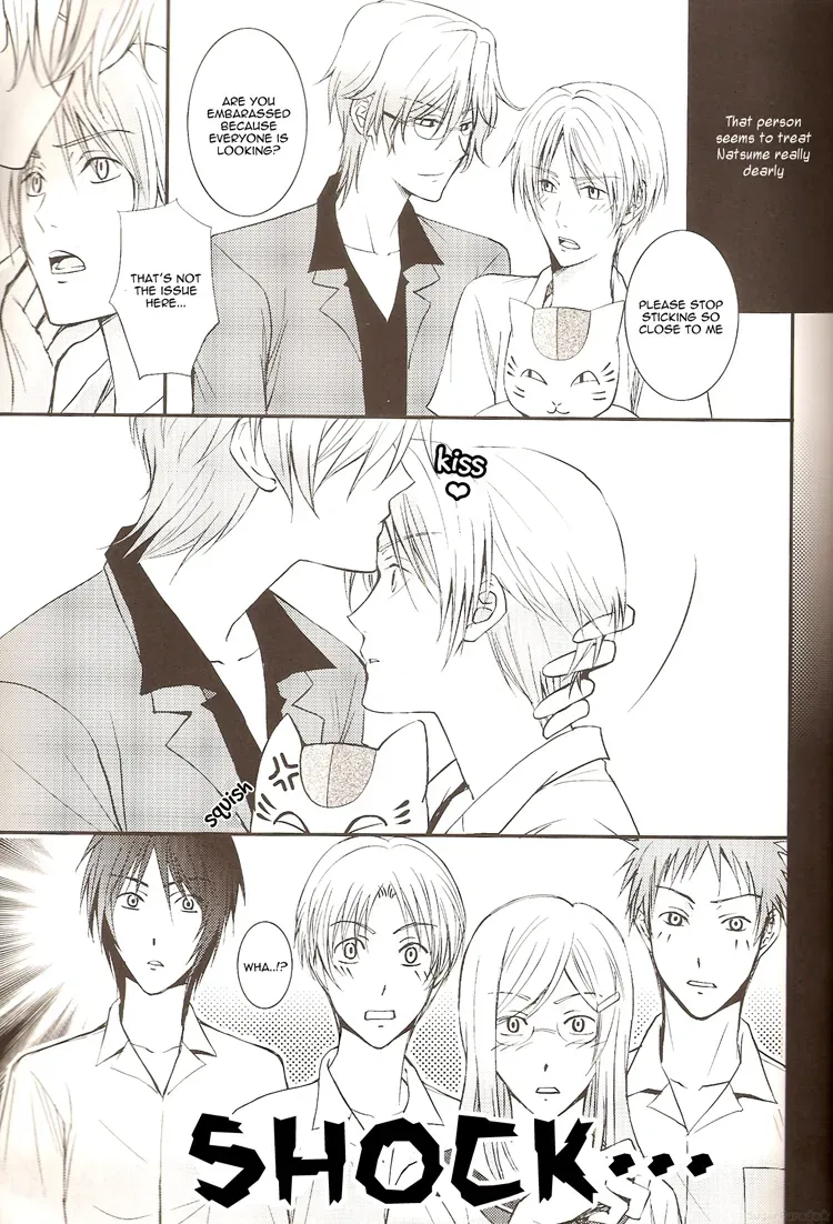 (C76) [MTD (Rei)] Sukoshi Dake Wagamama Ii Desu ka? | Can I be just a little bit more selfish? (Natsume's Book of Friends) [English] [Sugar Parade] - Page 8