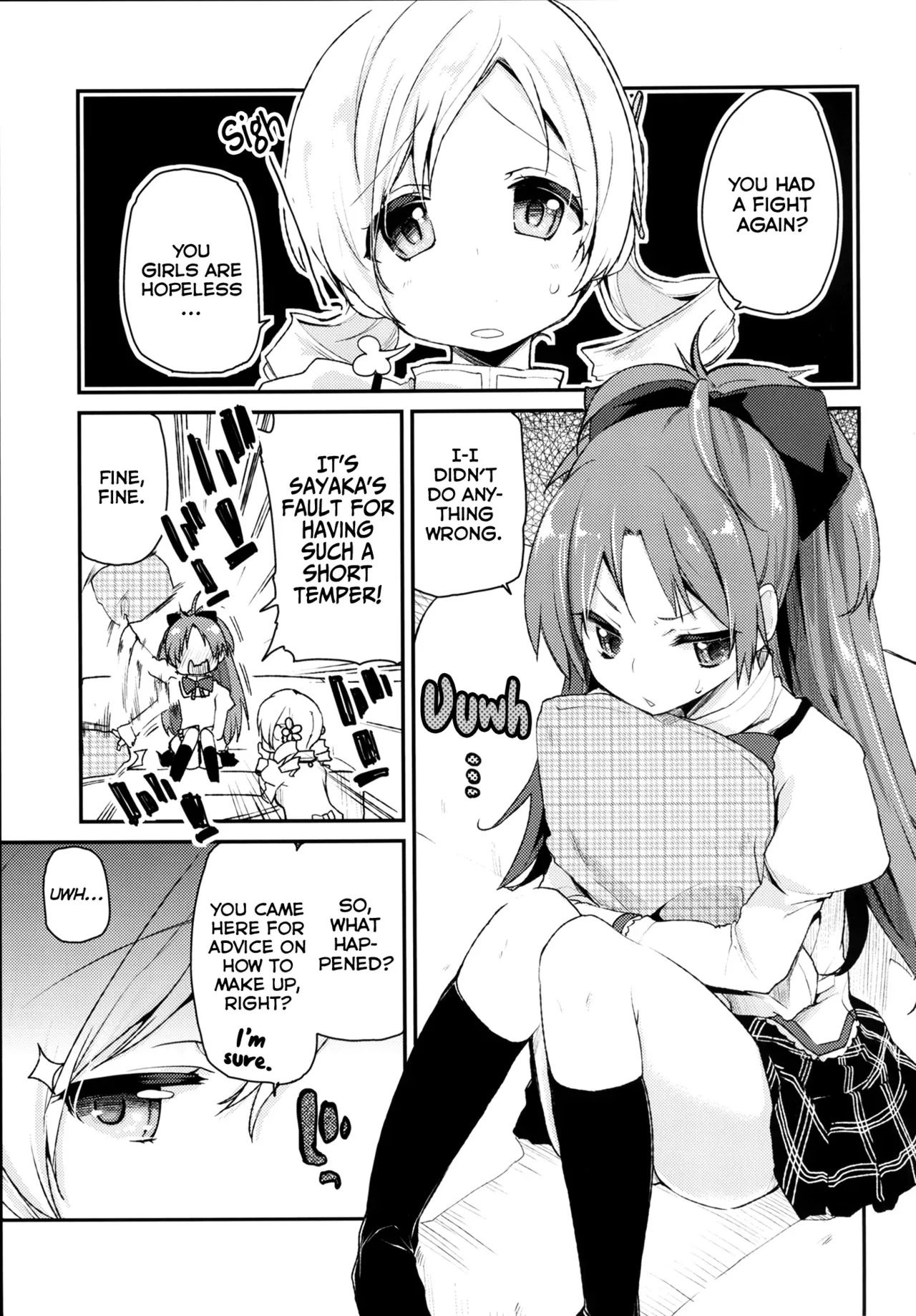 [A・L・L (Azuma Sawayoshi)] Sakura-san ga Tottemo Kawaii Kara | Because Sakura-san is so Cute (Puella Magi Madoka Magica) [English] {YQII} [Digital] - Page 4