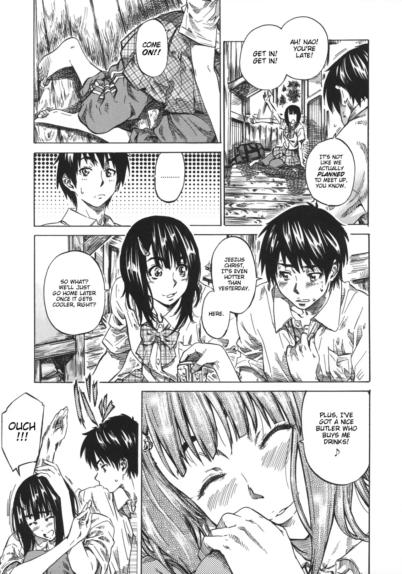 [MARUTA] Bokura no Himitsu Kichi | Our Secret Base (Kanojo Zokusei -Kimi Zoku-) [English] {Taihen Zombii} - Page 5