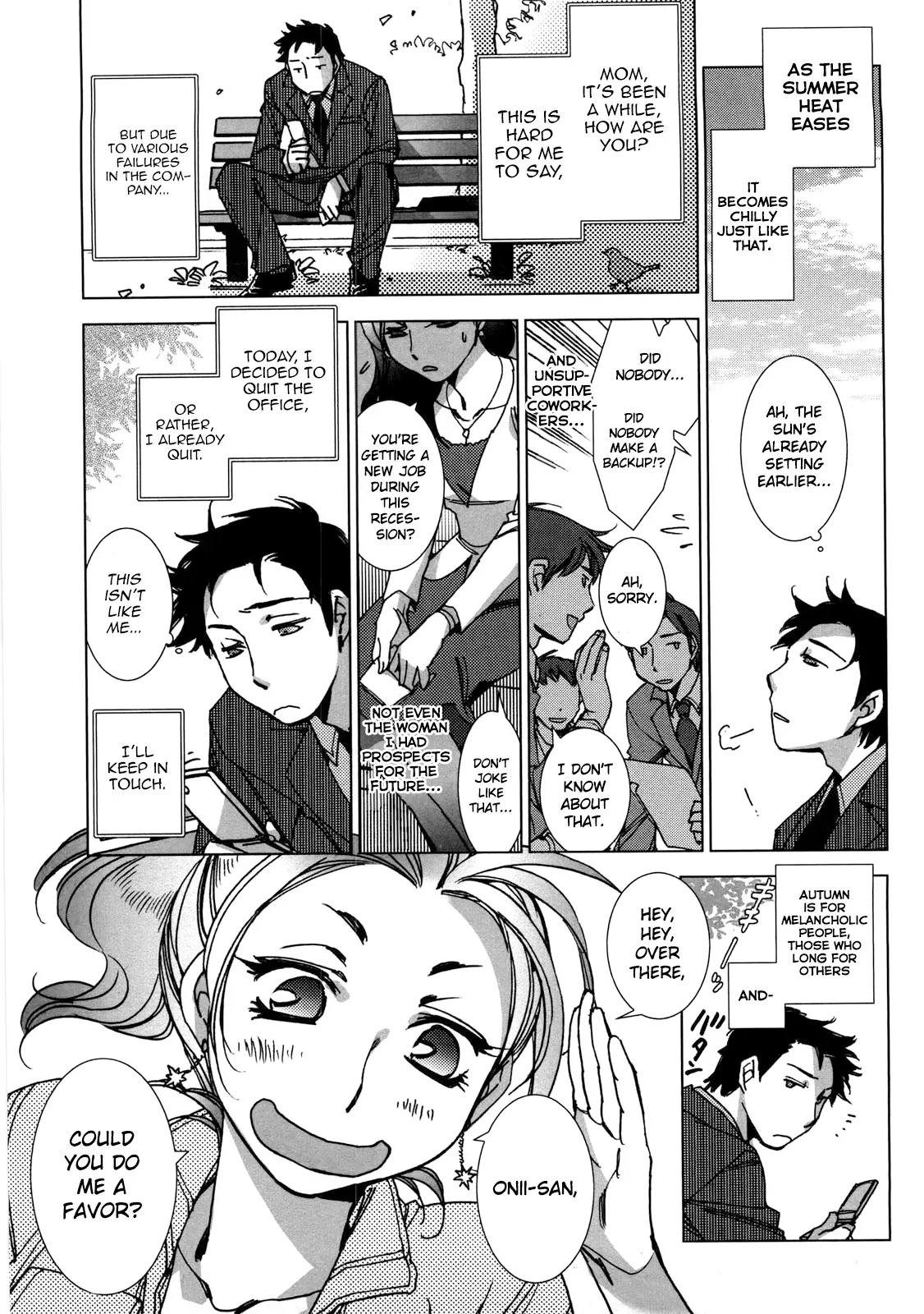 [Kerorin] Sonna Aki nanode | Because it's Autumn (Ai da Koi dano Ittenaide) [English] [Noraneko] - Page 1