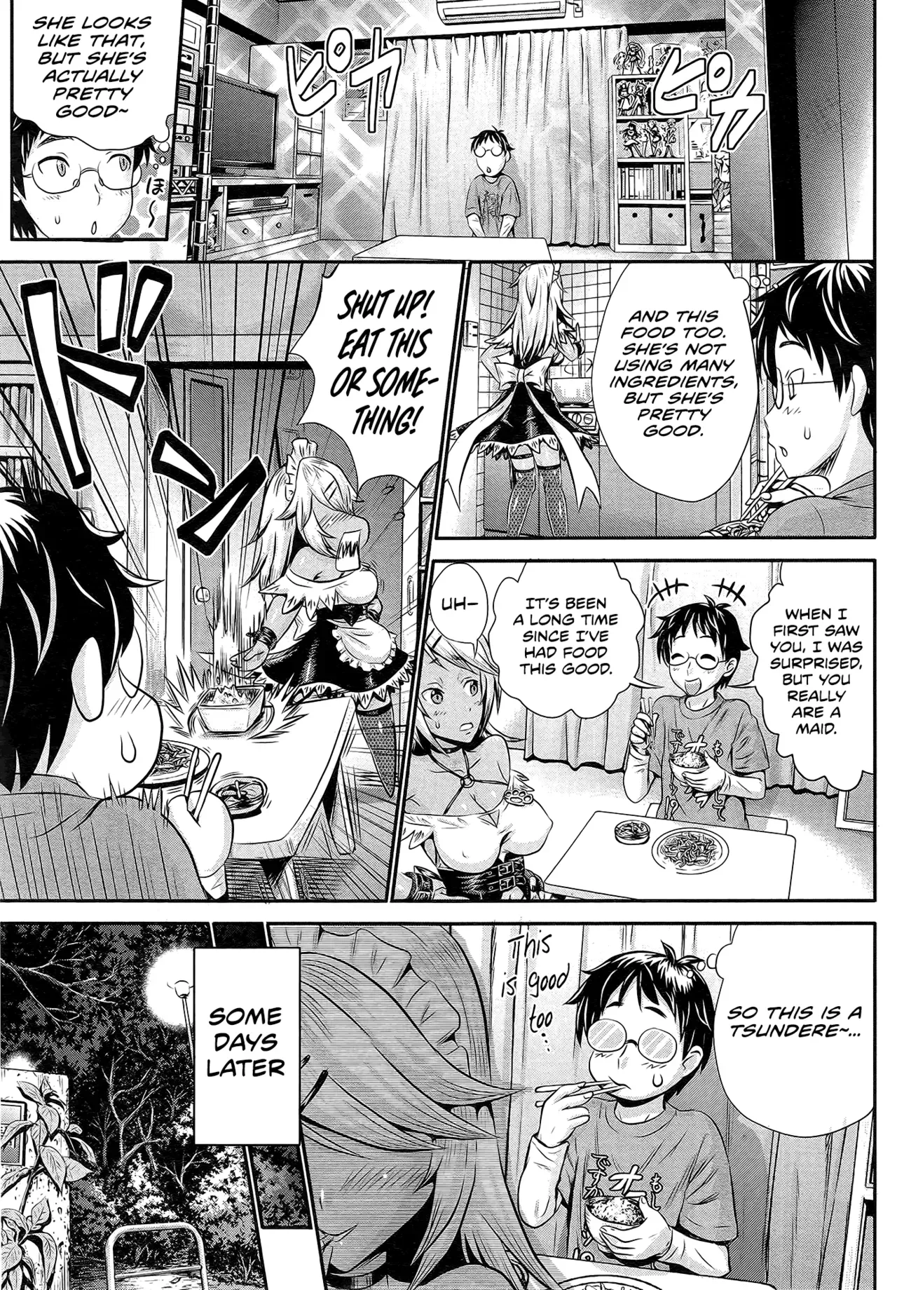 [Kubota Chihiro] Akarui Maid (?) Keikaku | Bright Maid (?) Plan (COMIC Tenma 2014-12) [English] [Team Koinaka] - Page 7