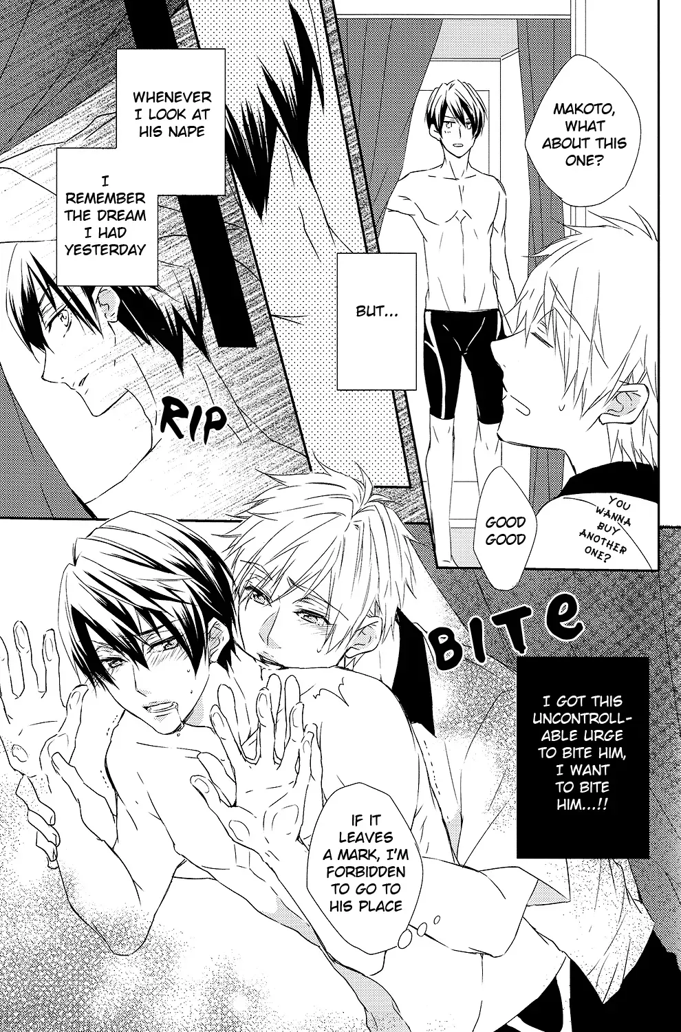 (C85) [Gentei Mikan (Moza)] Kamitsuki Kei Shoukougun (Free!) [English] [ebil_trio] - Page 8