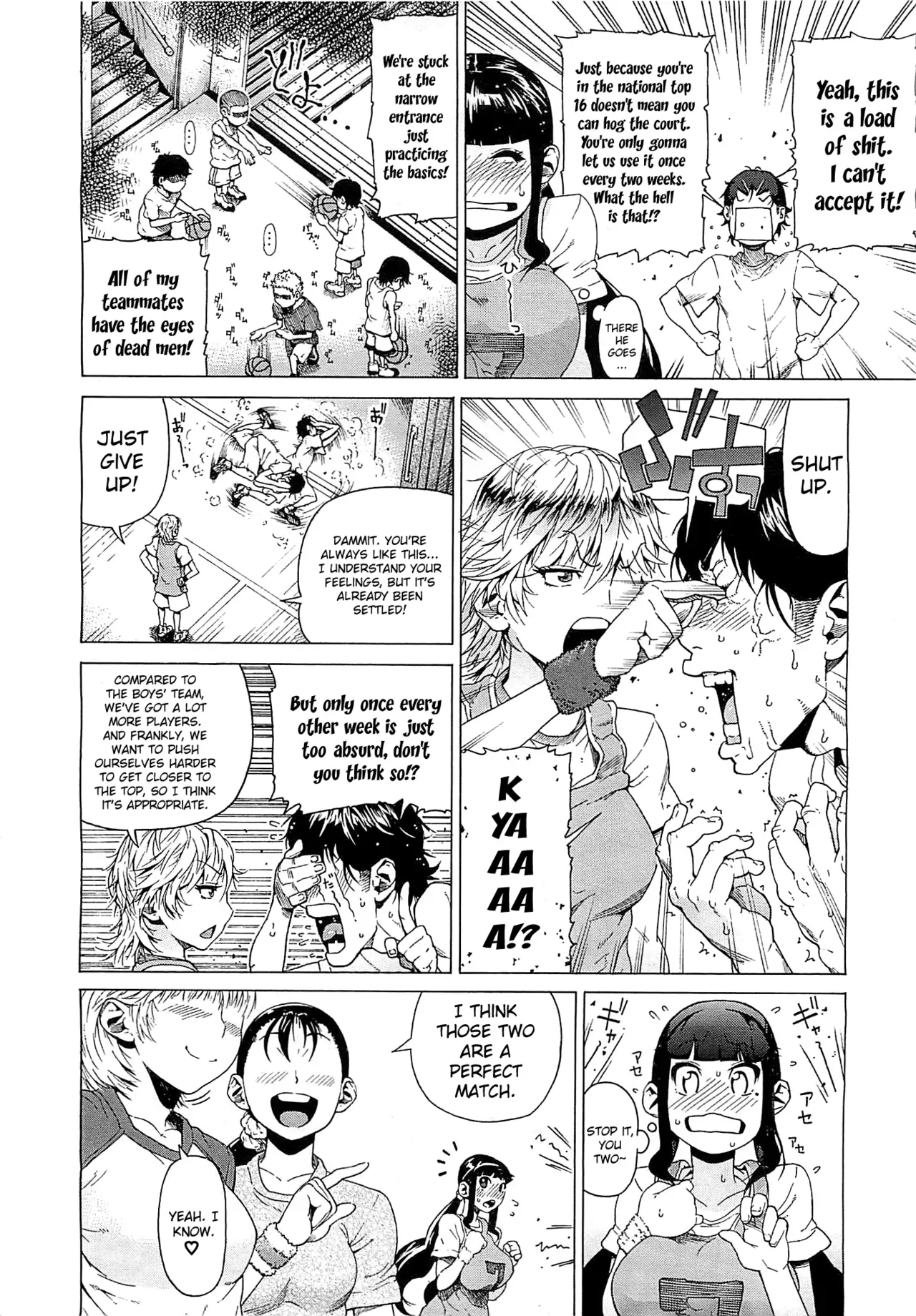 [Bonten] Gyakuten Three♡ | Three Point Reversal (COMIC Megastore 2012-04) [English] [Brolen] - Page 2