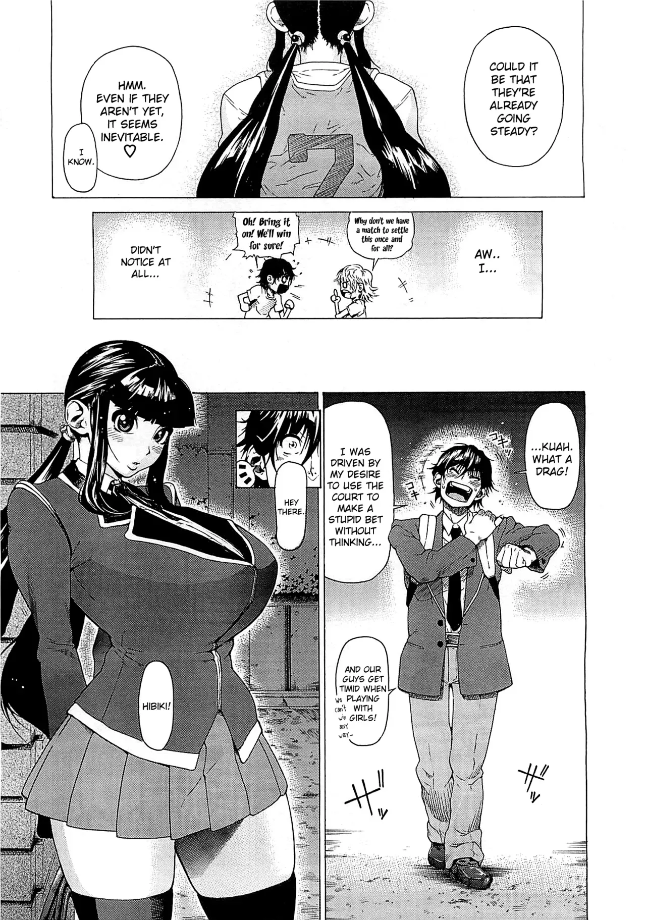 [Bonten] Gyakuten Three♡ | Three Point Reversal (COMIC Megastore 2012-04) [English] [Brolen] - Page 3