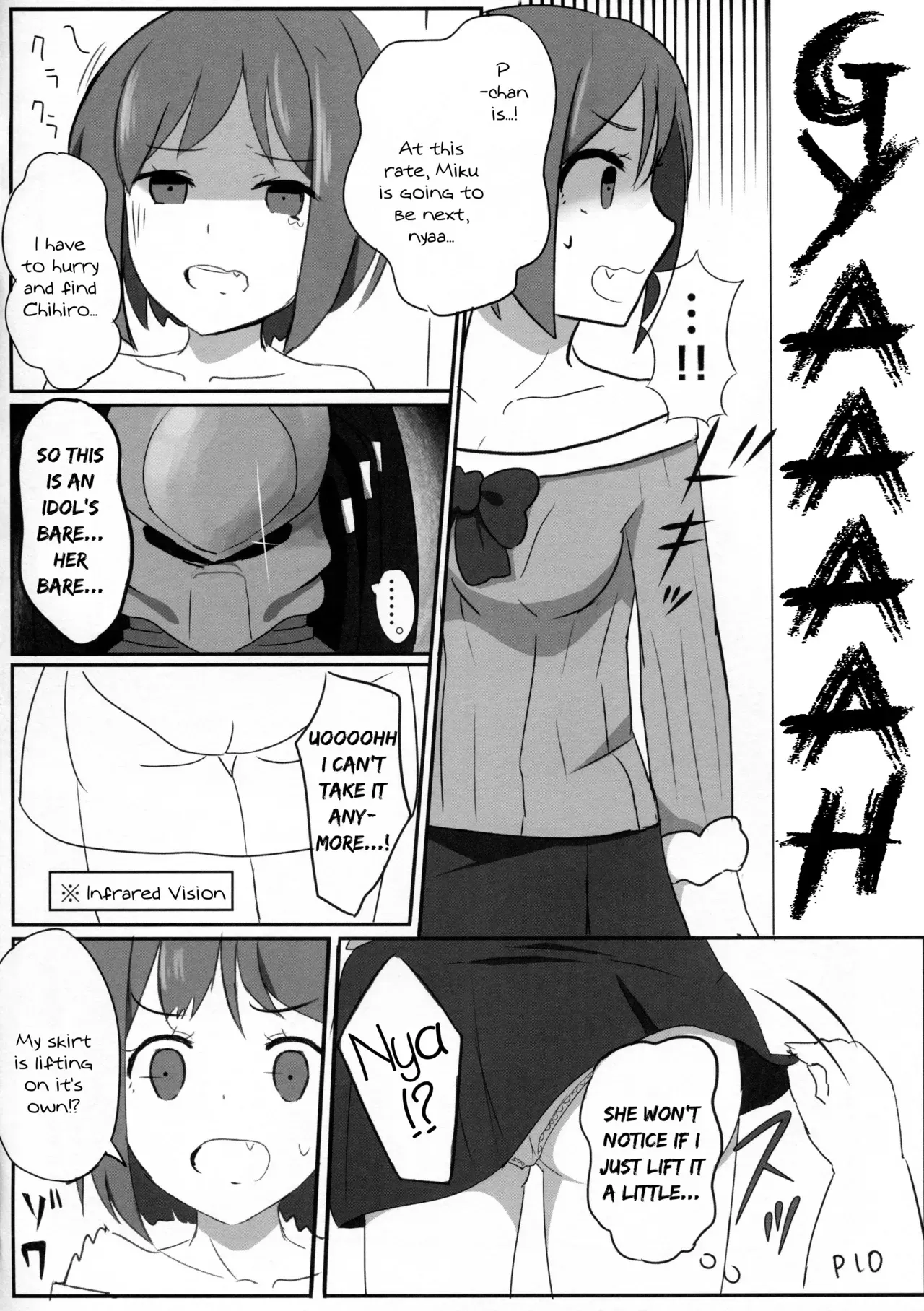 (C87) [SYOKUHINTENKABUTSU (kuen3)] Maekawa Miku vs Predator (THE IDOLM@STER CINDERELLA GIRLS) [English] {KFC Translations} - Page 9