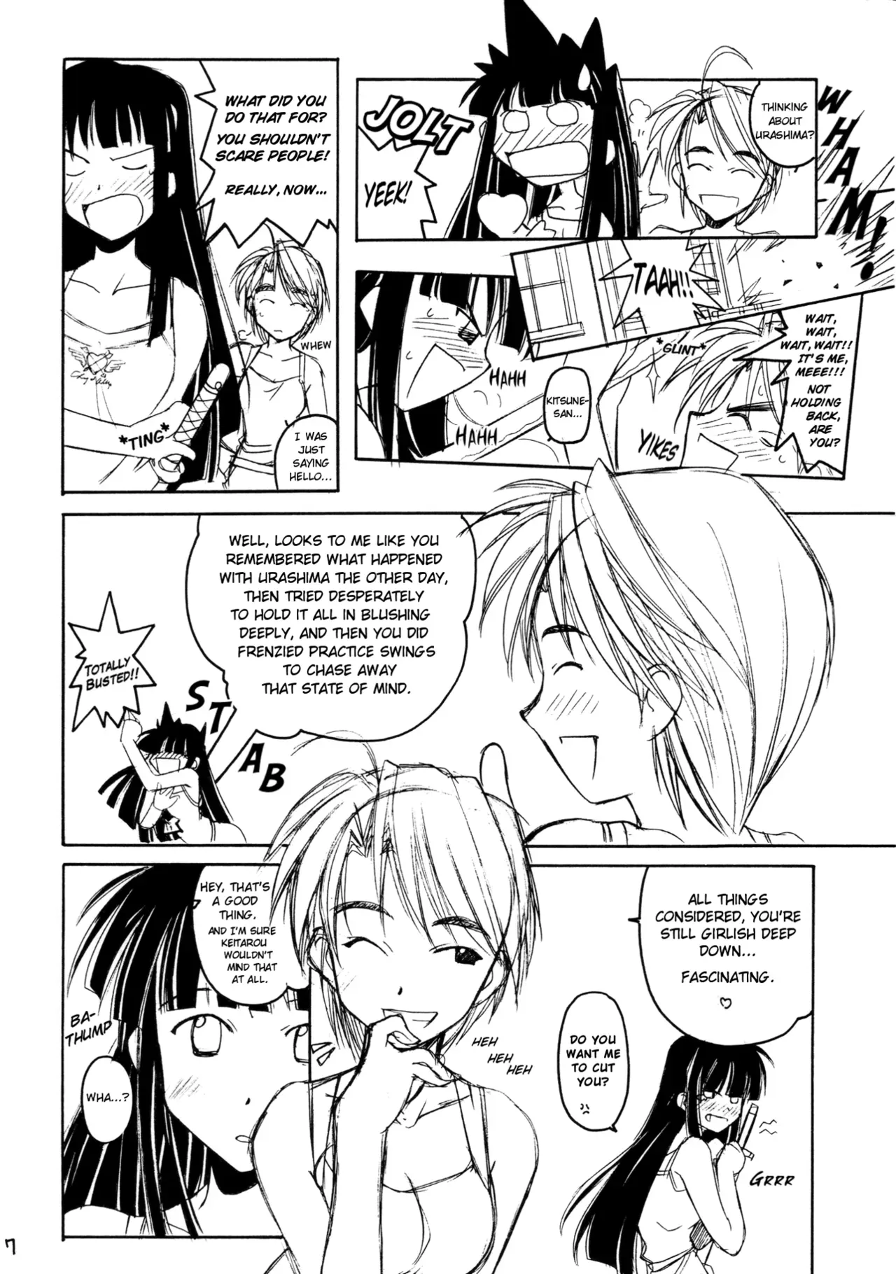 (C58) [MARUARAI (Arai Kazuki)] Love Hinappoi Hitobito (Love Hina) [English] [EHCOVE] - Page 7