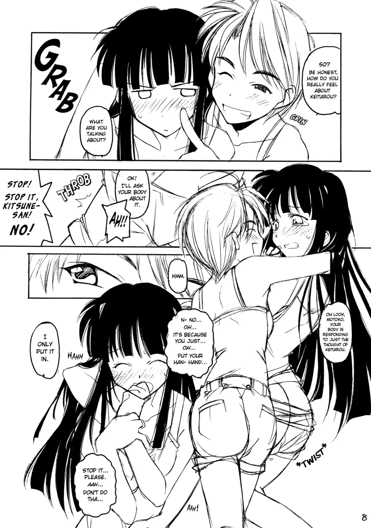 (C58) [MARUARAI (Arai Kazuki)] Love Hinappoi Hitobito (Love Hina) [English] [EHCOVE] - Page 8